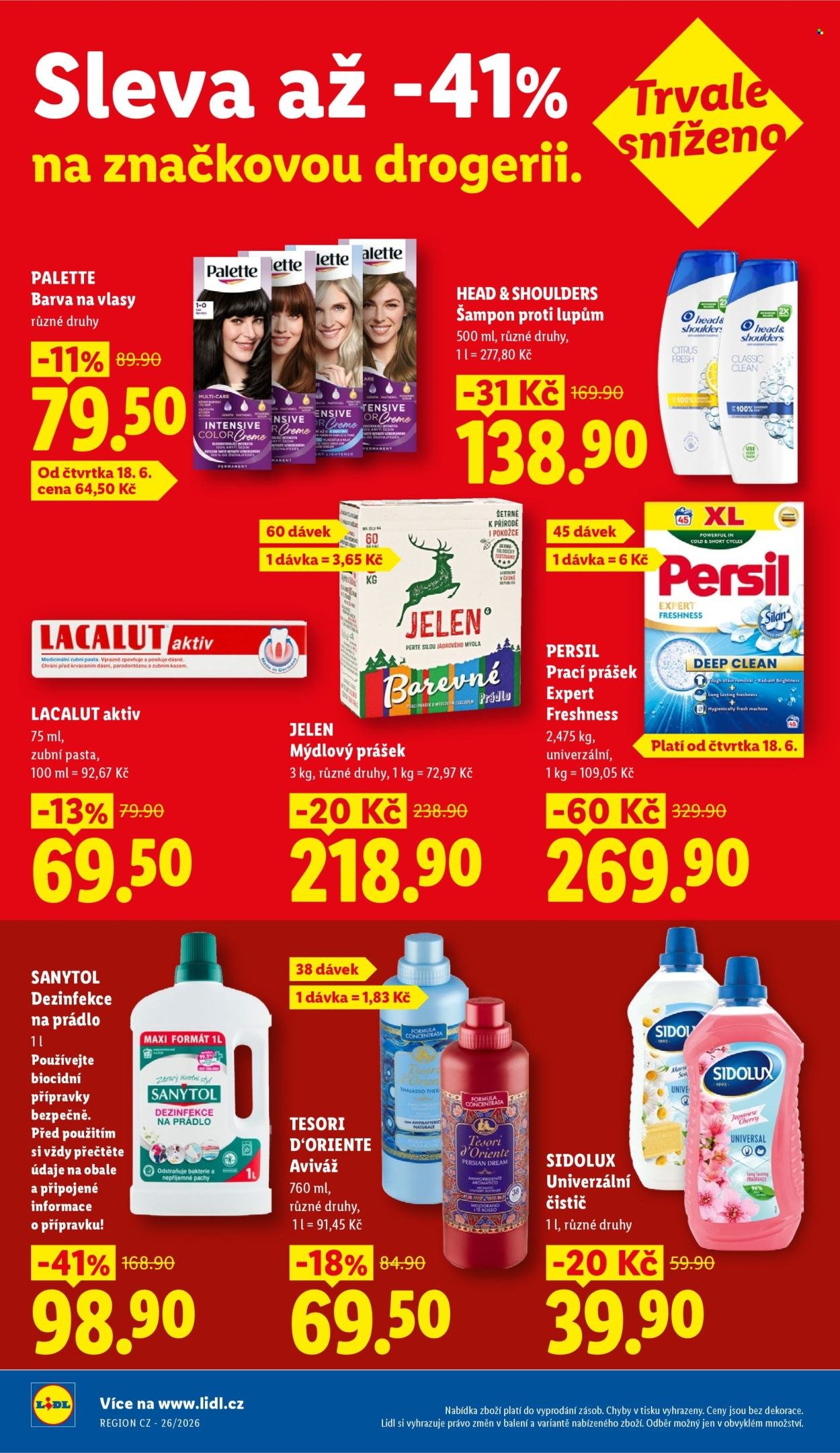 LIDL leták - Od pondělí 22.6.2026