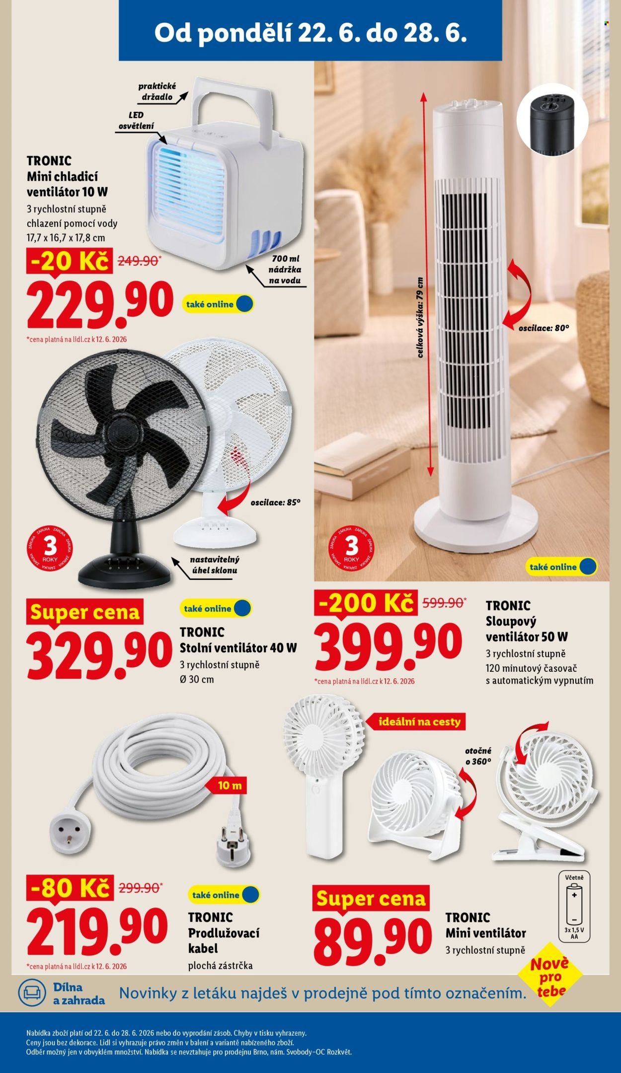LIDL leták - Od pondělí 22.6.2026