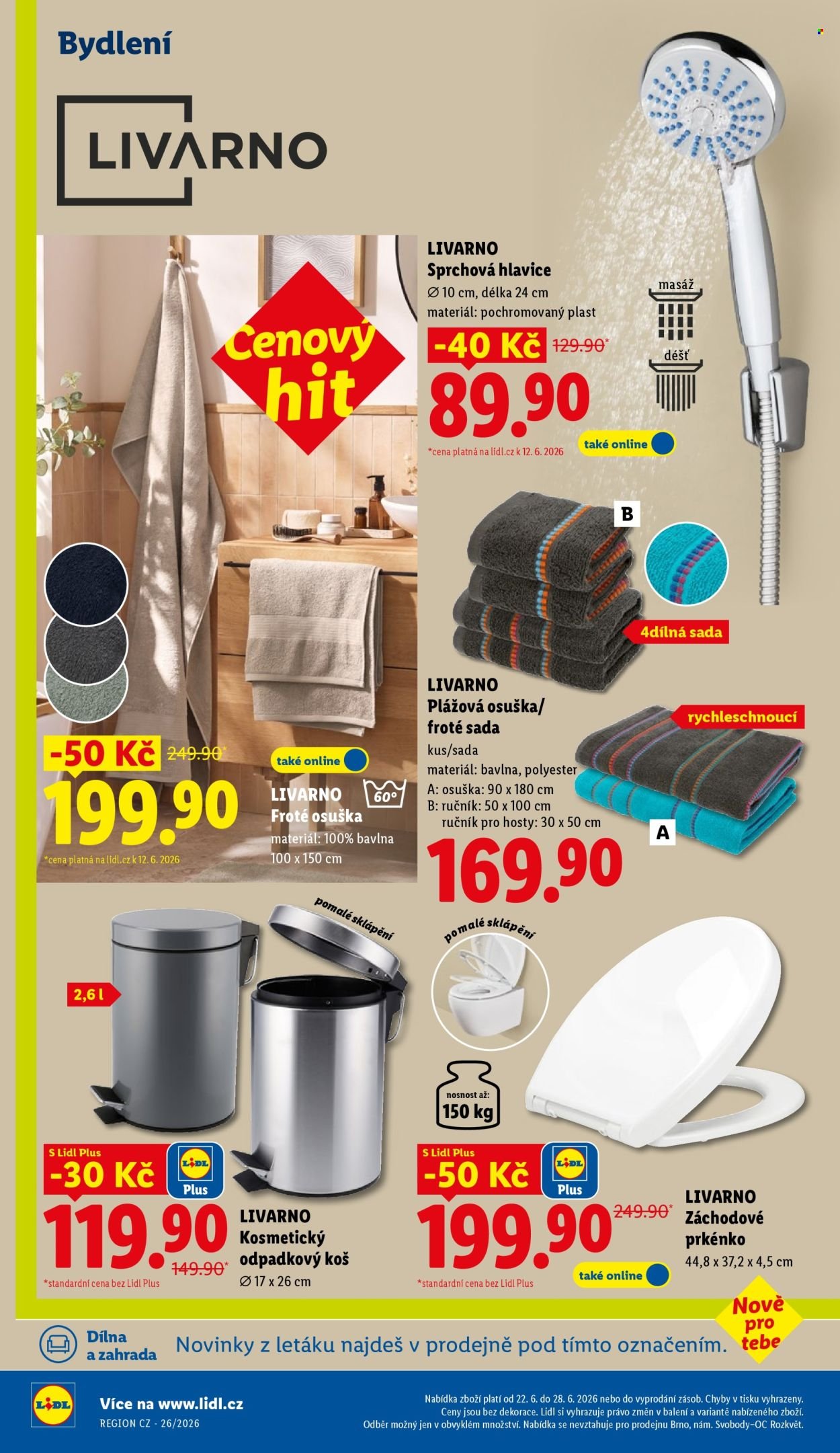 LIDL leták - Od pondělí 22.6.2026