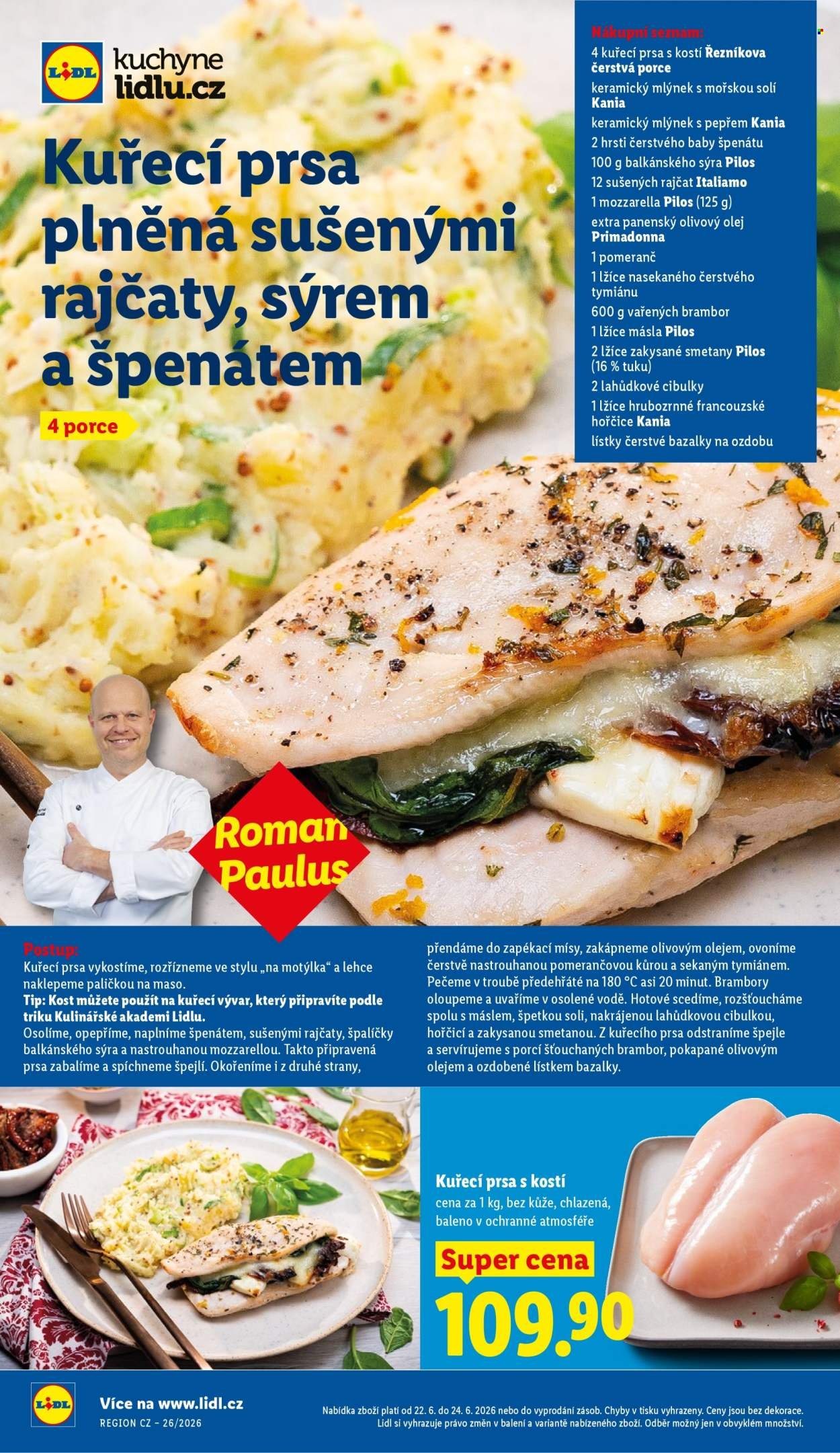 LIDL leták - Od pondělí 22.6.2026