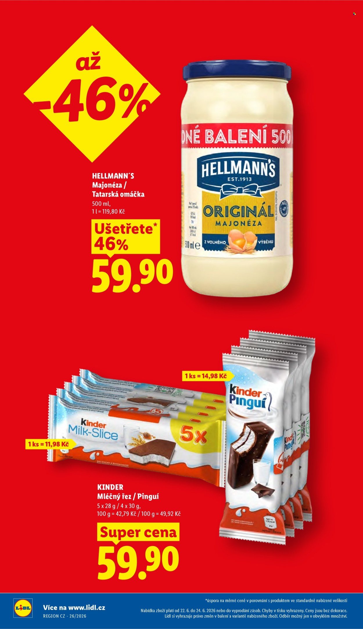 LIDL leták - Od pondělí 22.6.2026