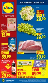 LIDL leták - Od pondělí 22.6.2026
