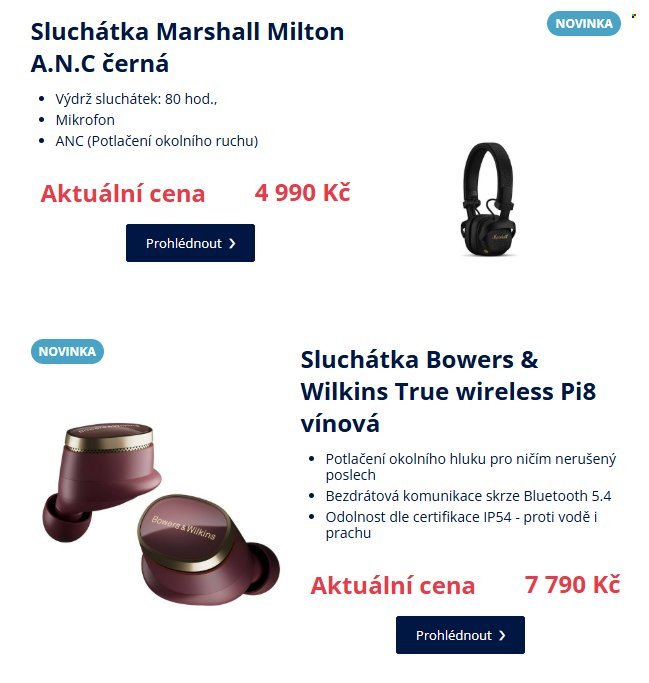 DATART leták - Svět venku počká, nasaďte sluchátka