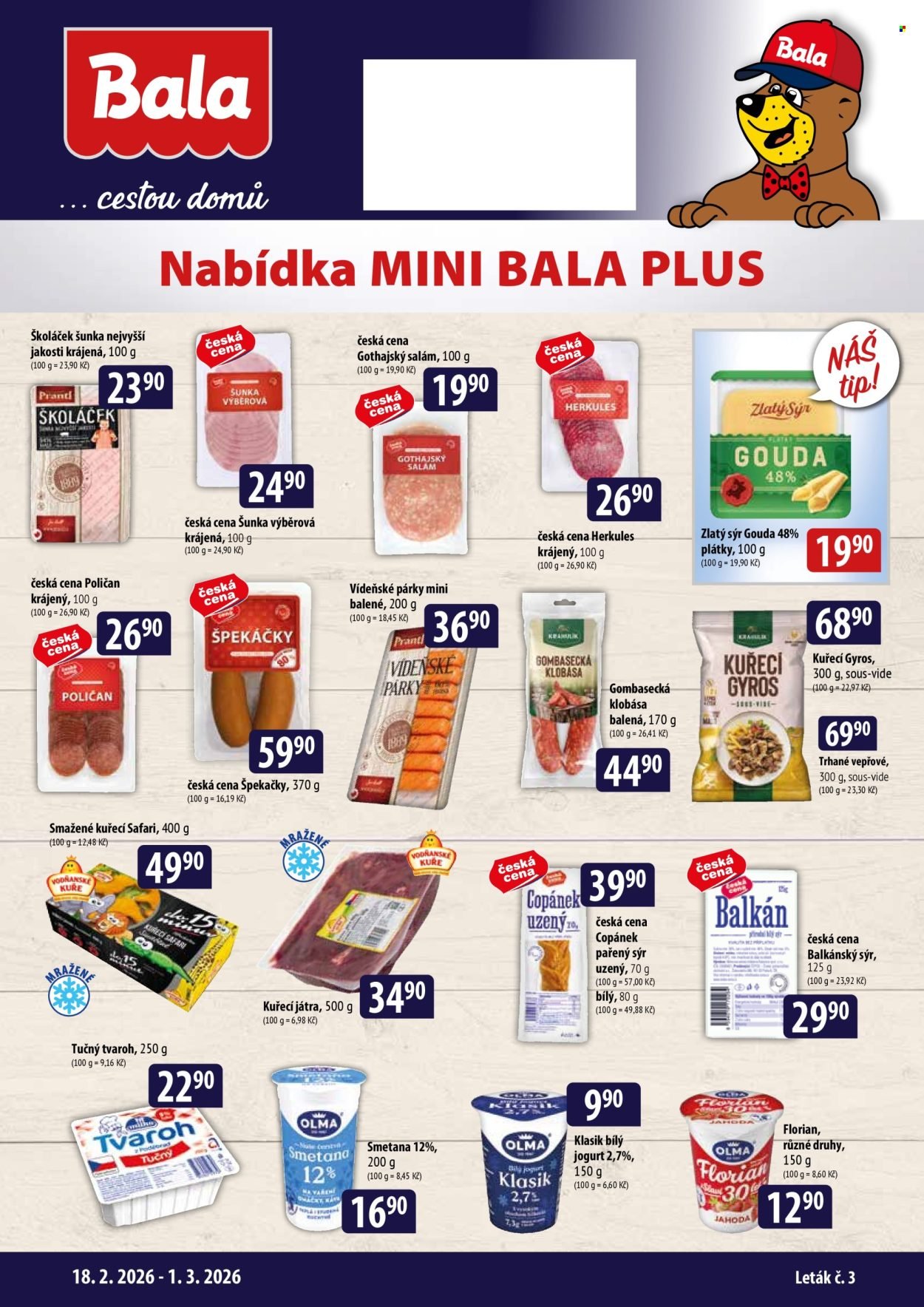 BALA leták - Malý leták (2026-02-18 - 2026-03-01)