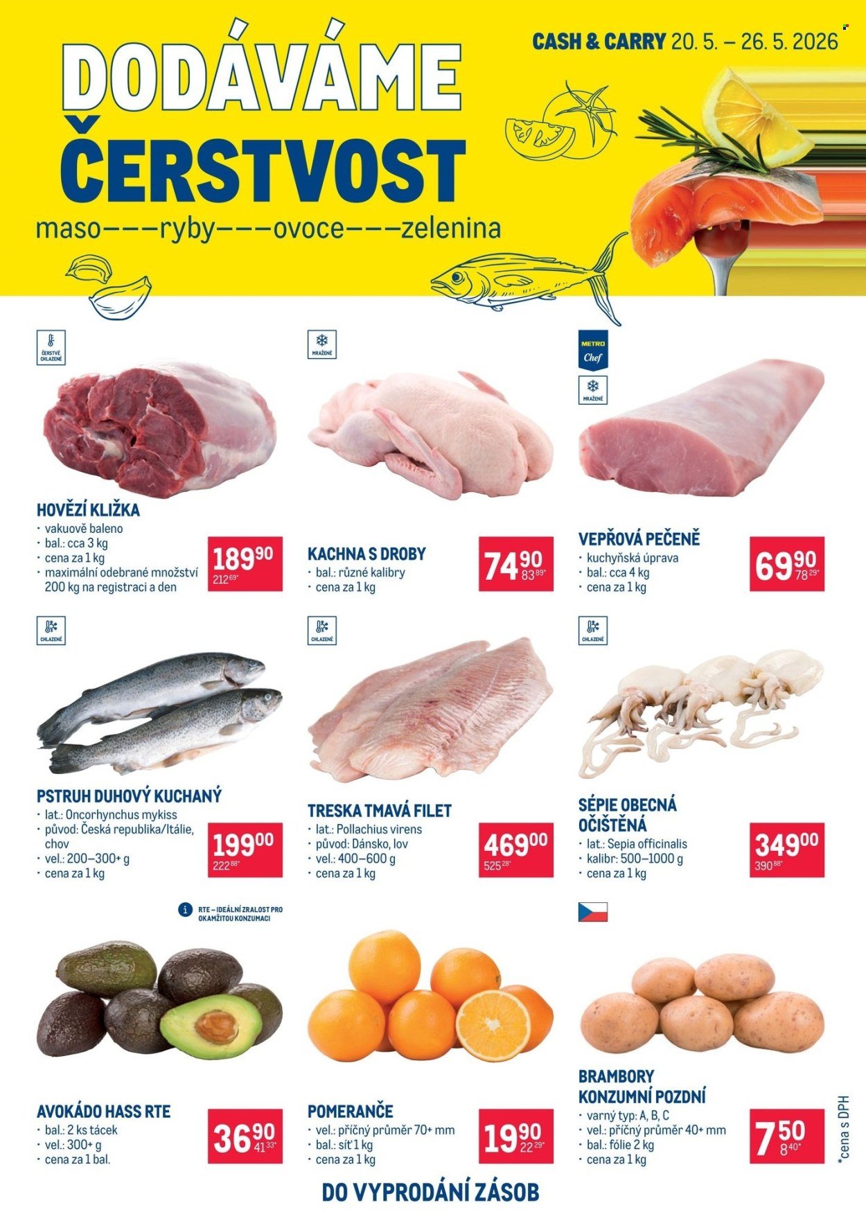 MAKRO leták - Dodáváme čerstvost (2026-05-20 - 2026-05-26)