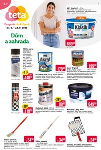 TETA DROGERIE leták - Technický leták