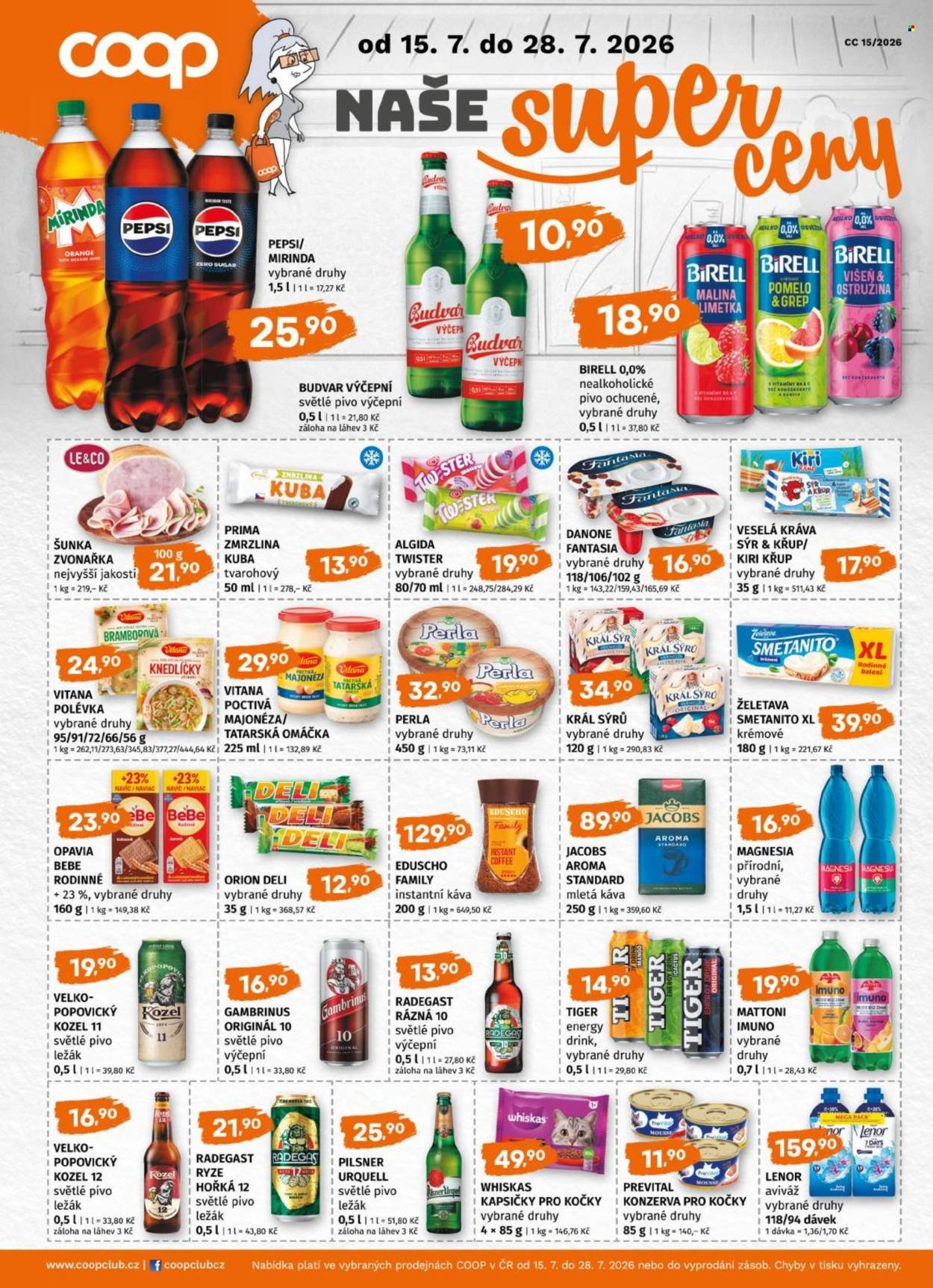 TREFA COOP leták - Od středy 15.7.2026