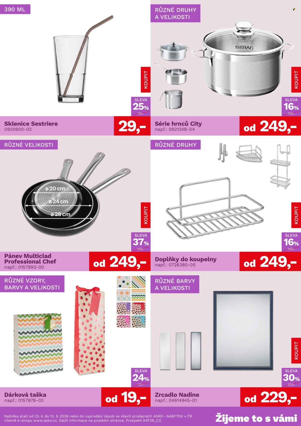 ASKO leták - Bytové doplňky (2026-04-23 - 2026-05-13)