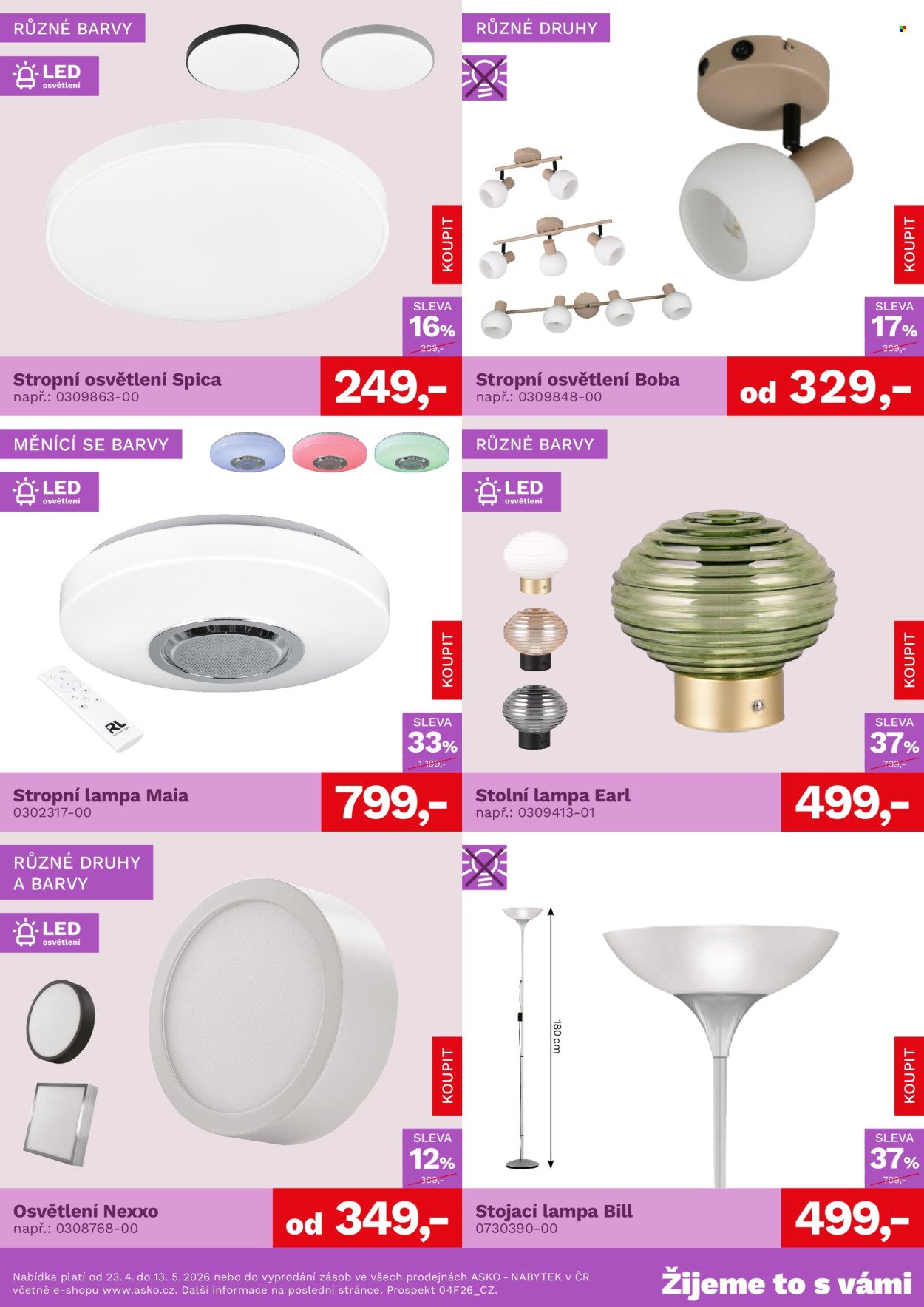 ASKO leták - Bytové doplňky (2026-04-23 - 2026-05-13)