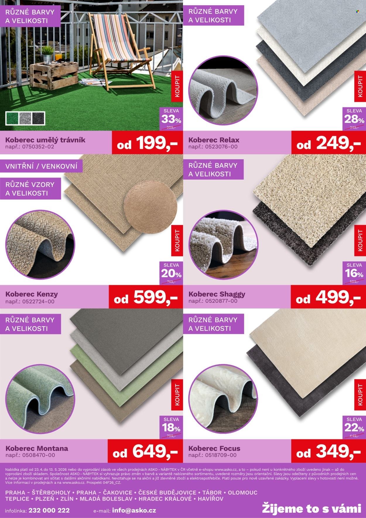 ASKO leták - Bytové doplňky (2026-04-23 - 2026-05-13)