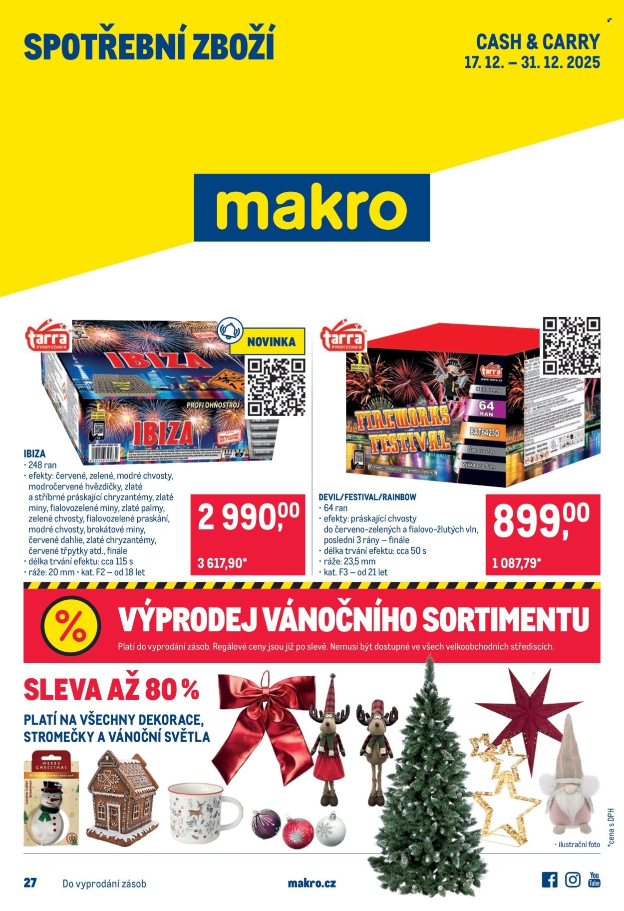 MAKRO leták - Spotřební zboží (2025-12-17 - 2025-12-31)