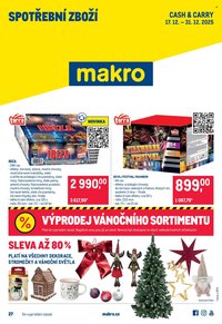 MAKRO leták - Spotřební zboží (2025-12-17 - 2025-12-31)