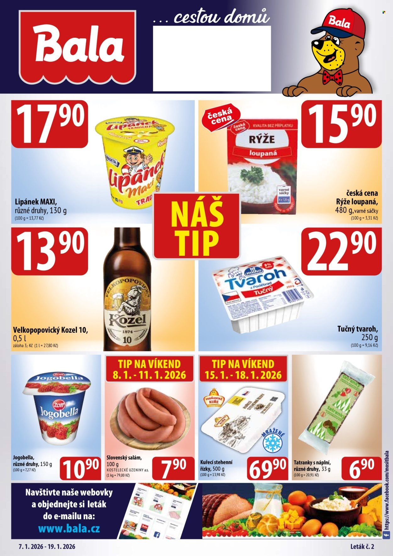 BALA leták - Velký leták + (2026-01-07 - 2026-01-19)