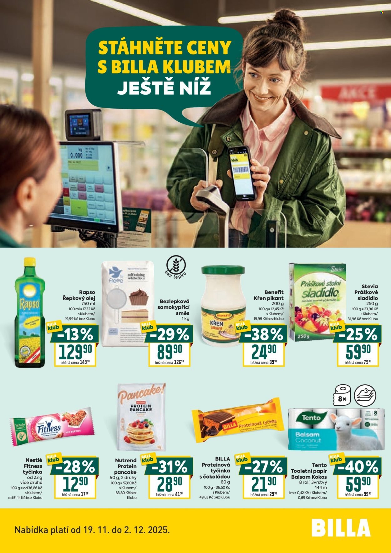 BILLA leták - Klub (2025-11-19 - 2025-12-02)