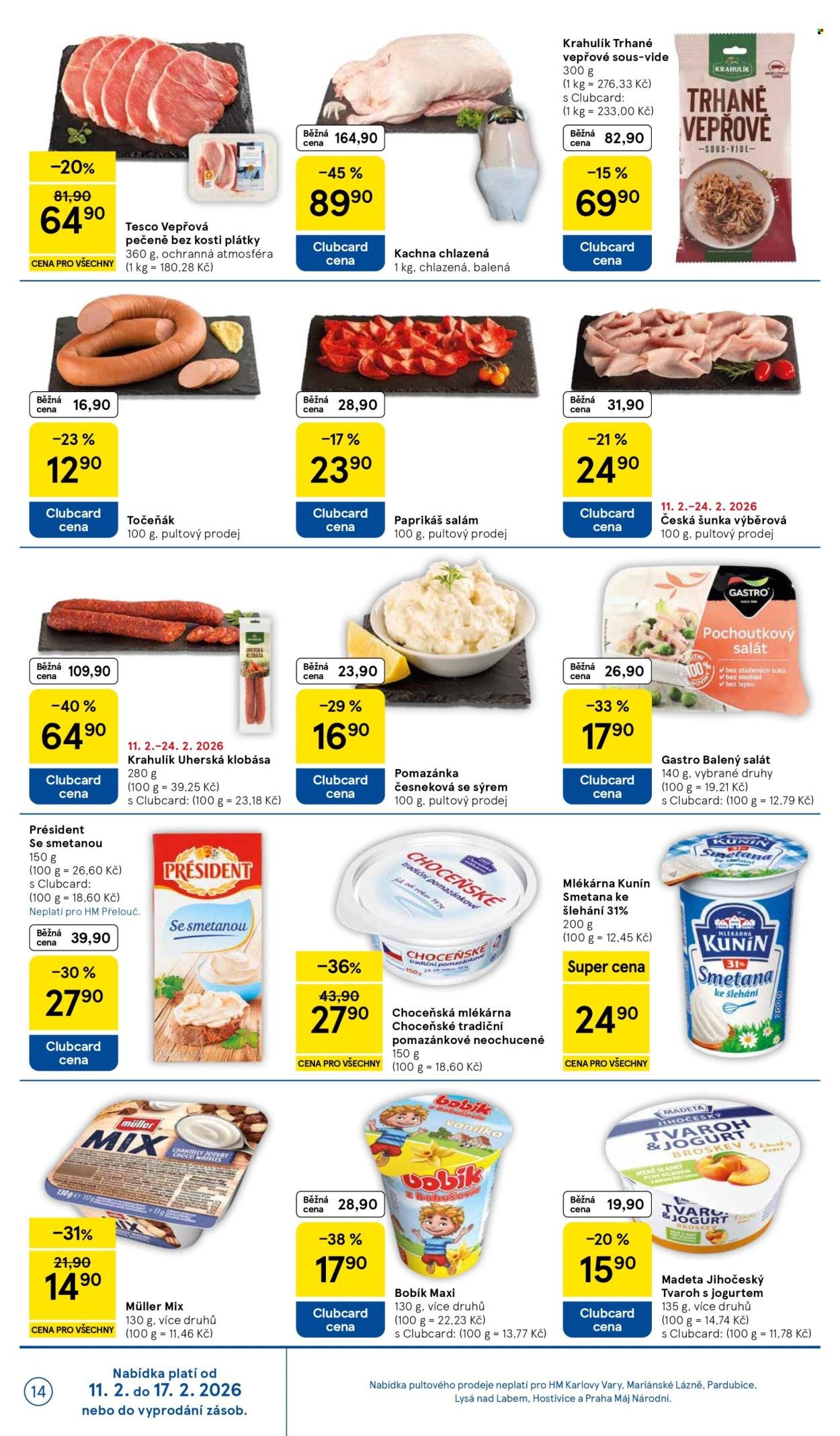 TESCO leták - Valentýn. Vybírejte srdcem. 14.únor (2026-02-11 - 2026-02-17)