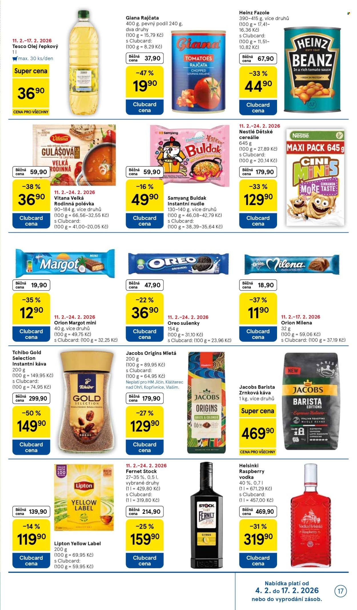 TESCO leták - Valentýn. Vybírejte srdcem. 14.únor (2026-02-11 - 2026-02-17)