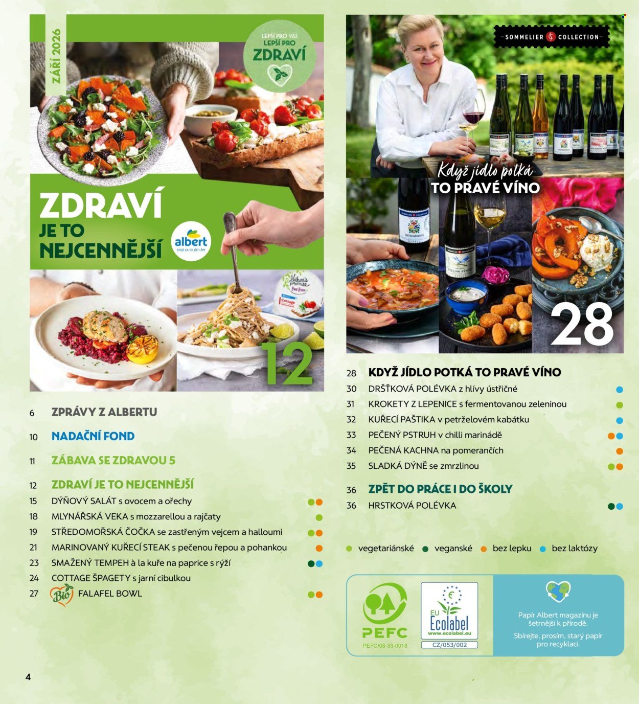 ALBERT leták - Magazín
