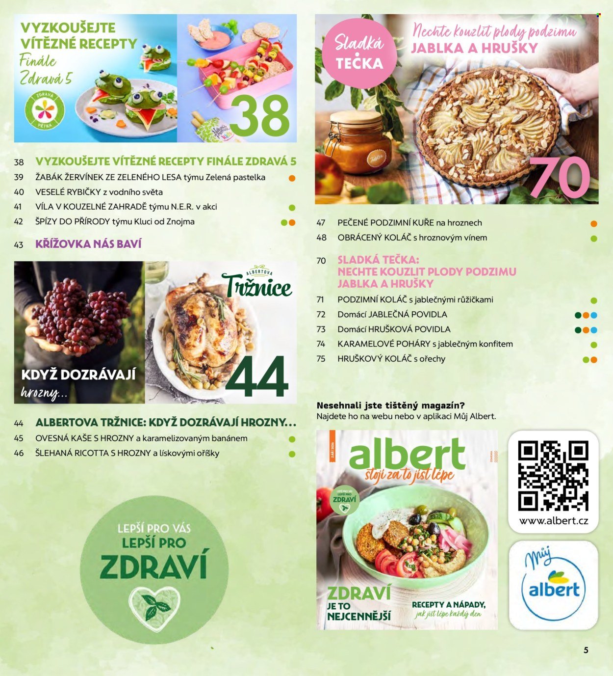 ALBERT leták - Magazín