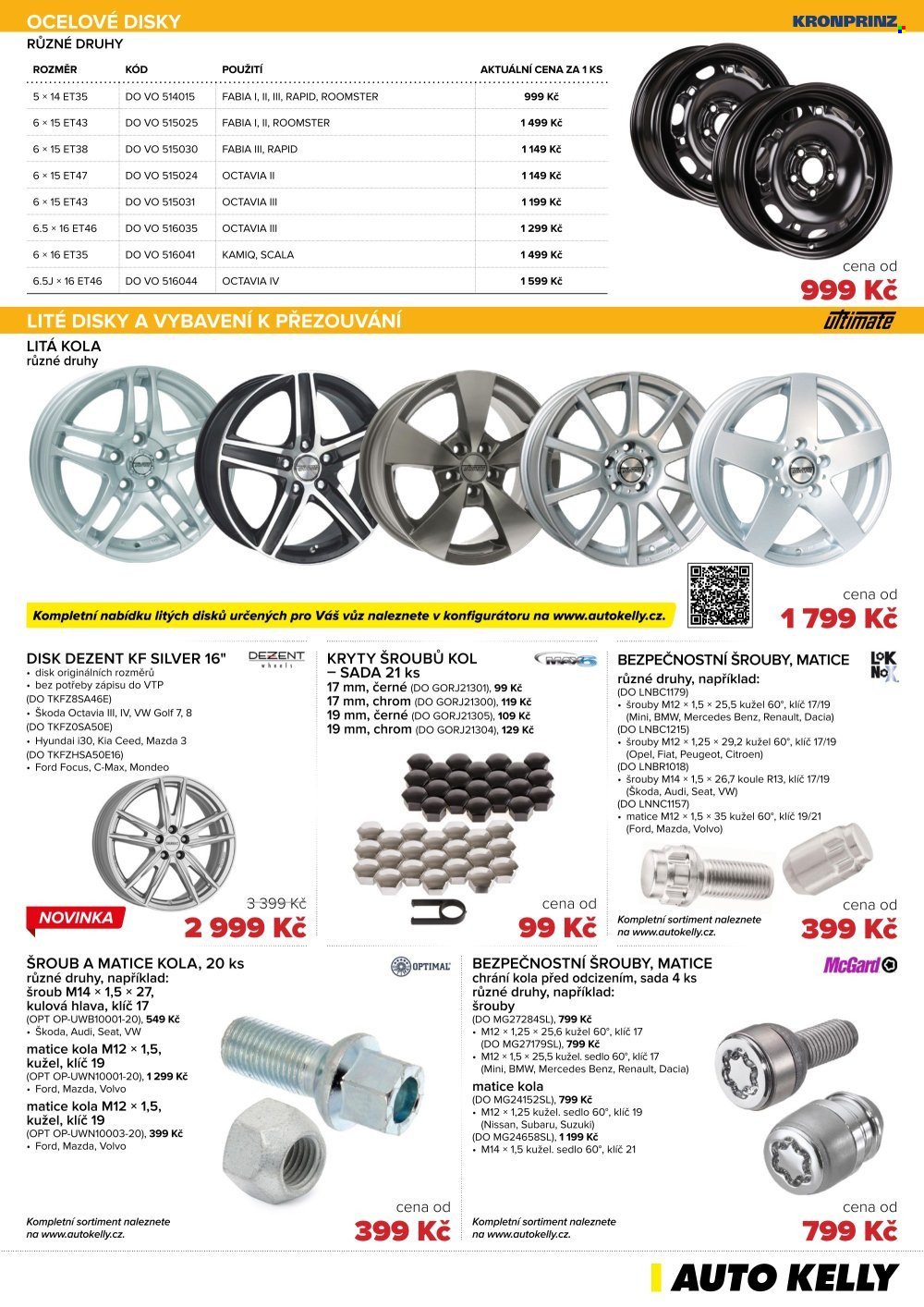 AUTO KELLY leták - Od středy 29.10.2025 (2025-10-29 - 2025-12-01)