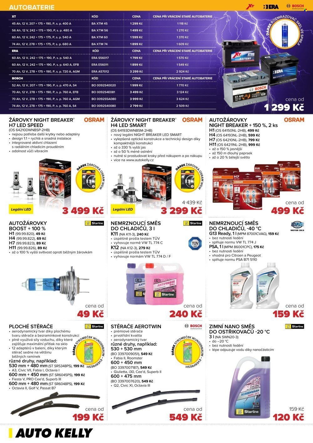 AUTO KELLY leták - Od středy 29.10.2025 (2025-10-29 - 2025-12-01)