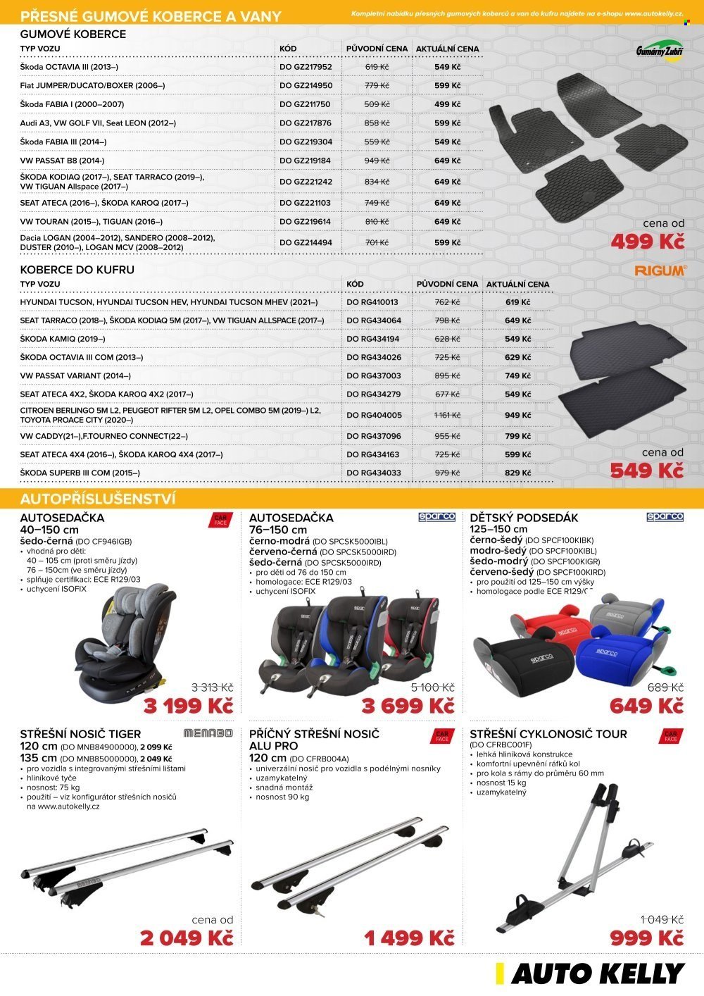 AUTO KELLY leták - Od středy 29.10.2025 (2025-10-29 - 2025-12-01)
