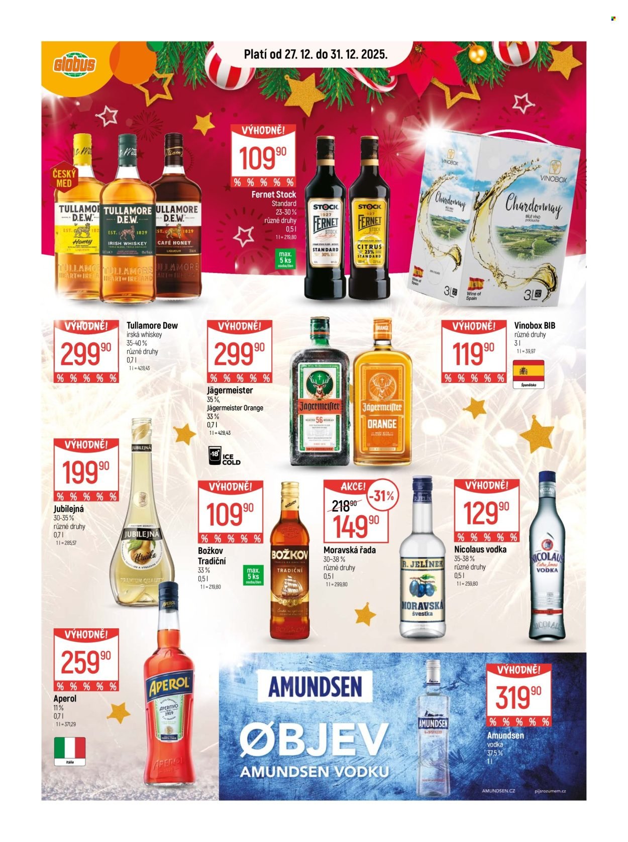 GLOBUS leták - Od soboty 27.12.2025 (2025-12-27 - 2025-12-31)