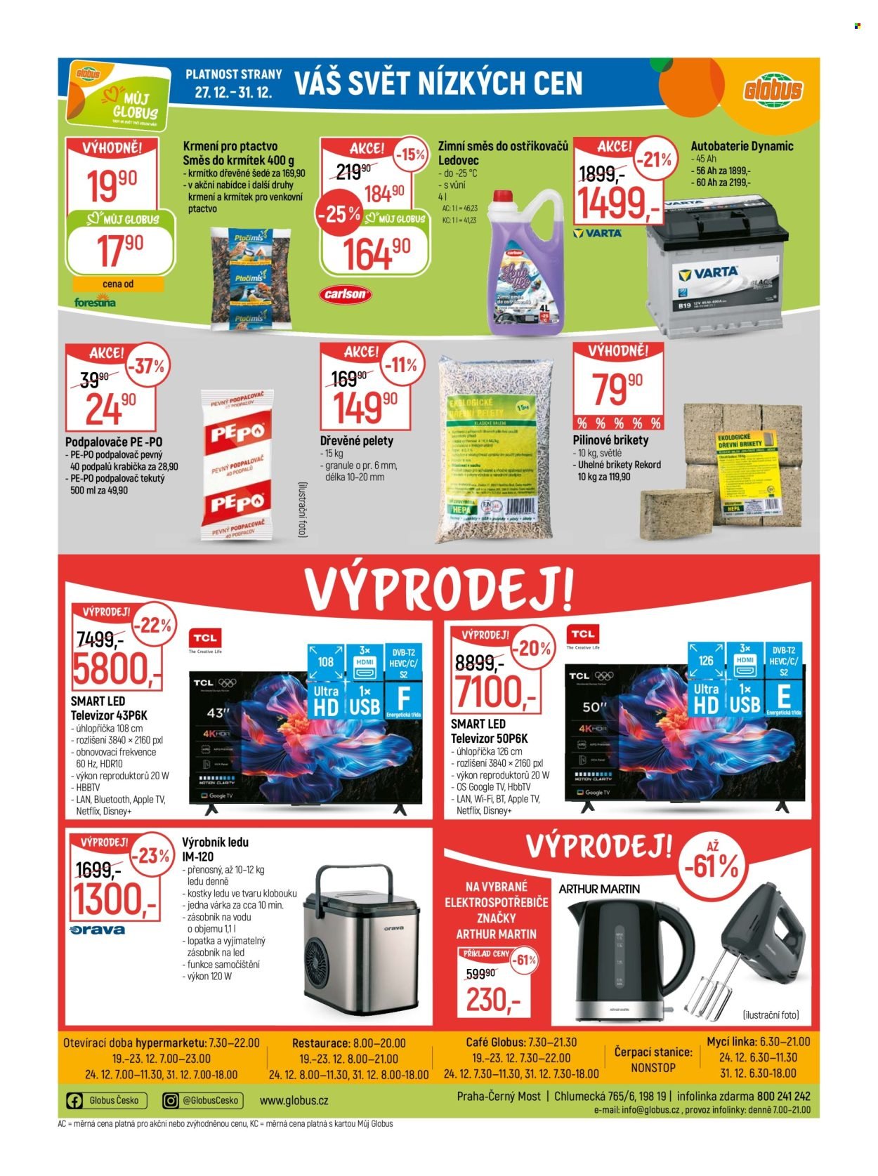 GLOBUS leták - Od soboty 27.12.2025 (2025-12-27 - 2025-12-31)