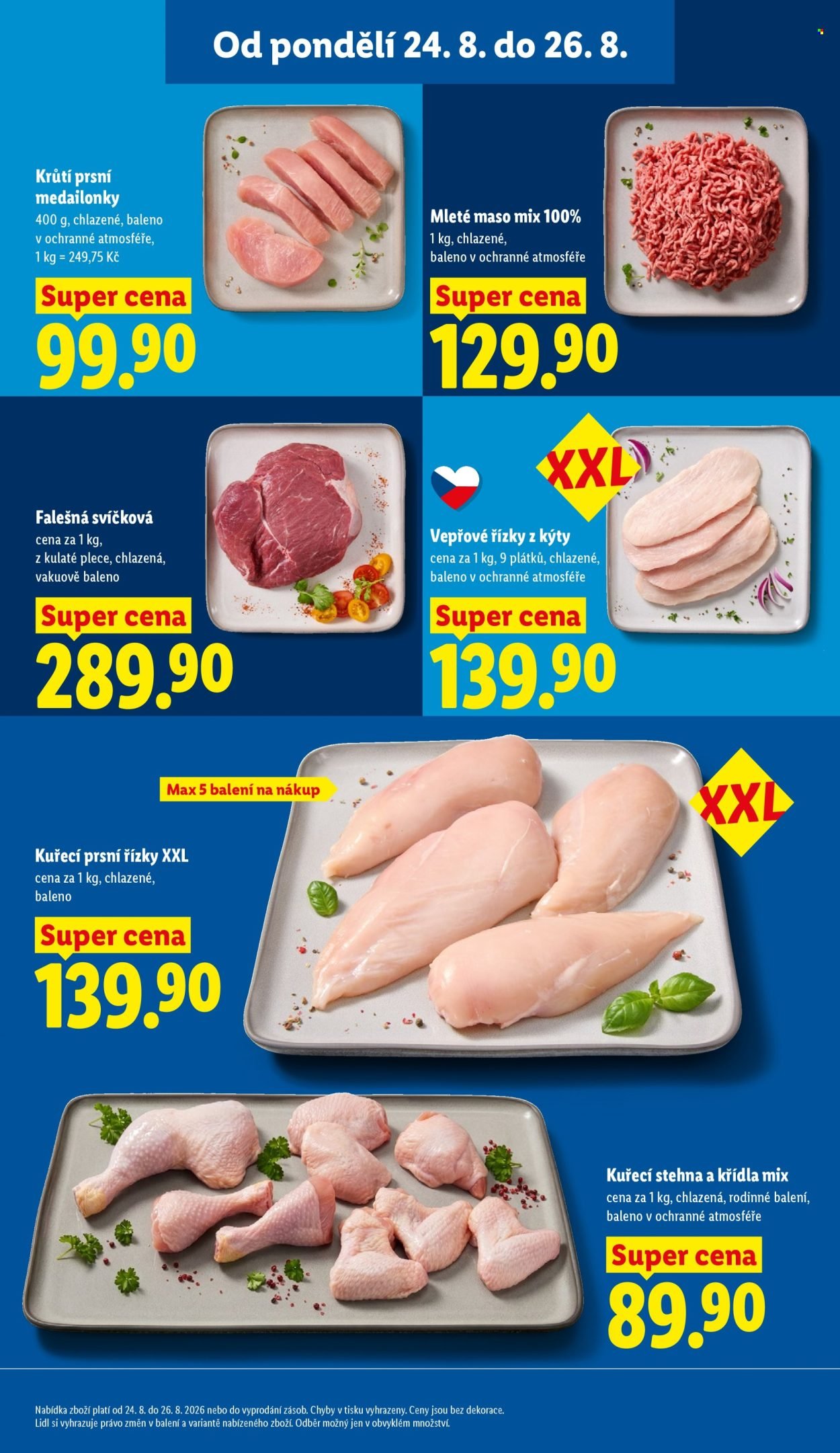 LIDL leták - Od pondělí 24.8.2026
