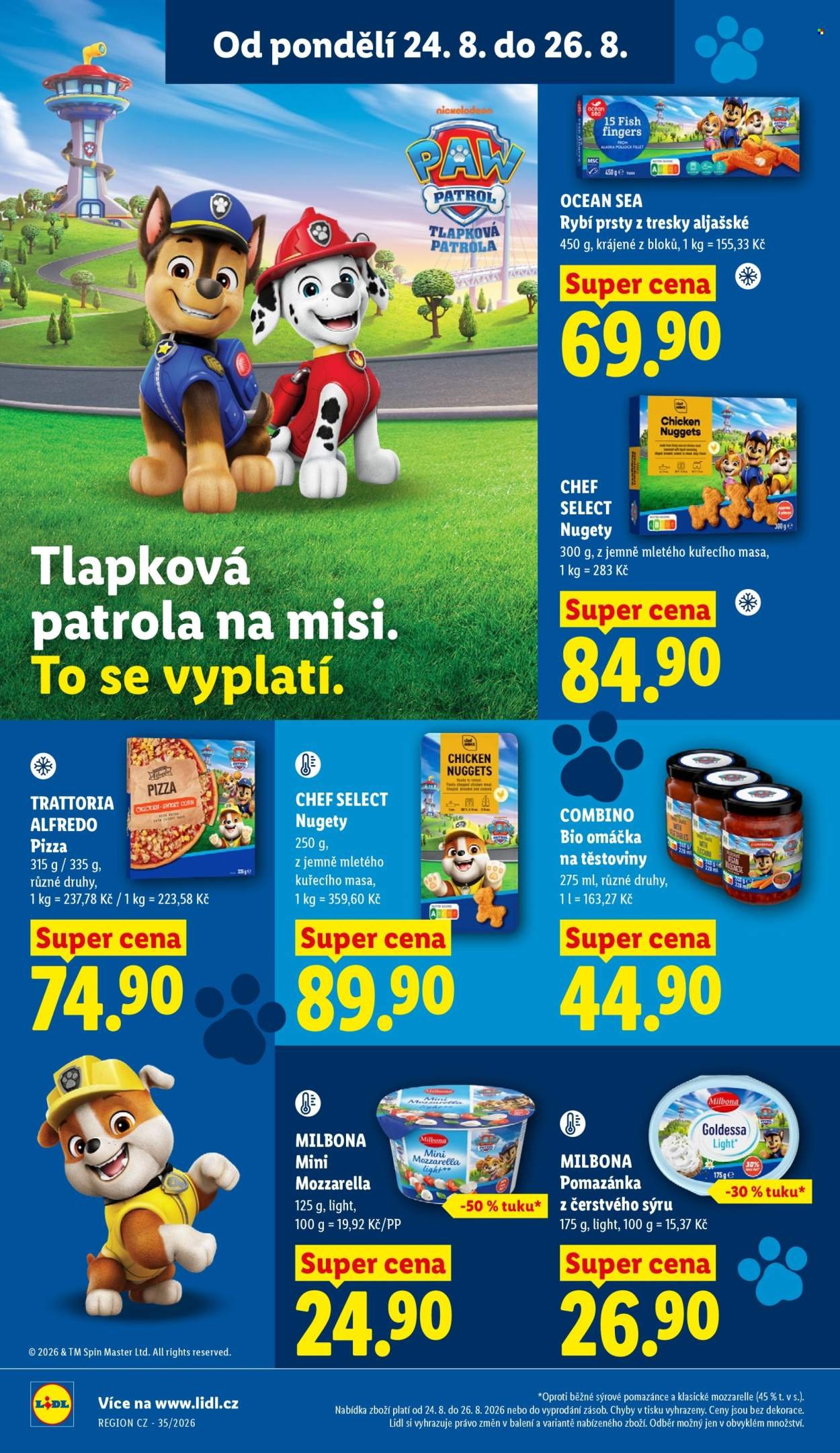 LIDL leták - Od pondělí 24.8.2026