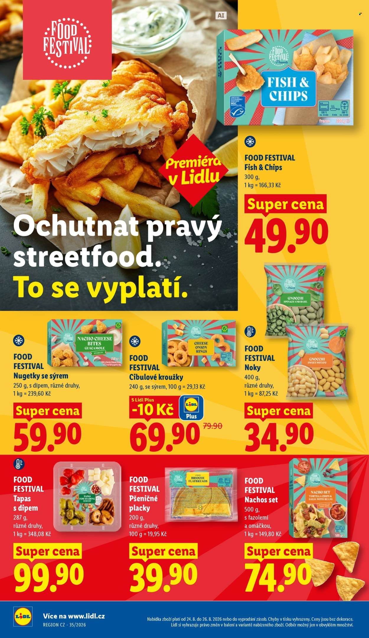 LIDL leták - Od pondělí 24.8.2026