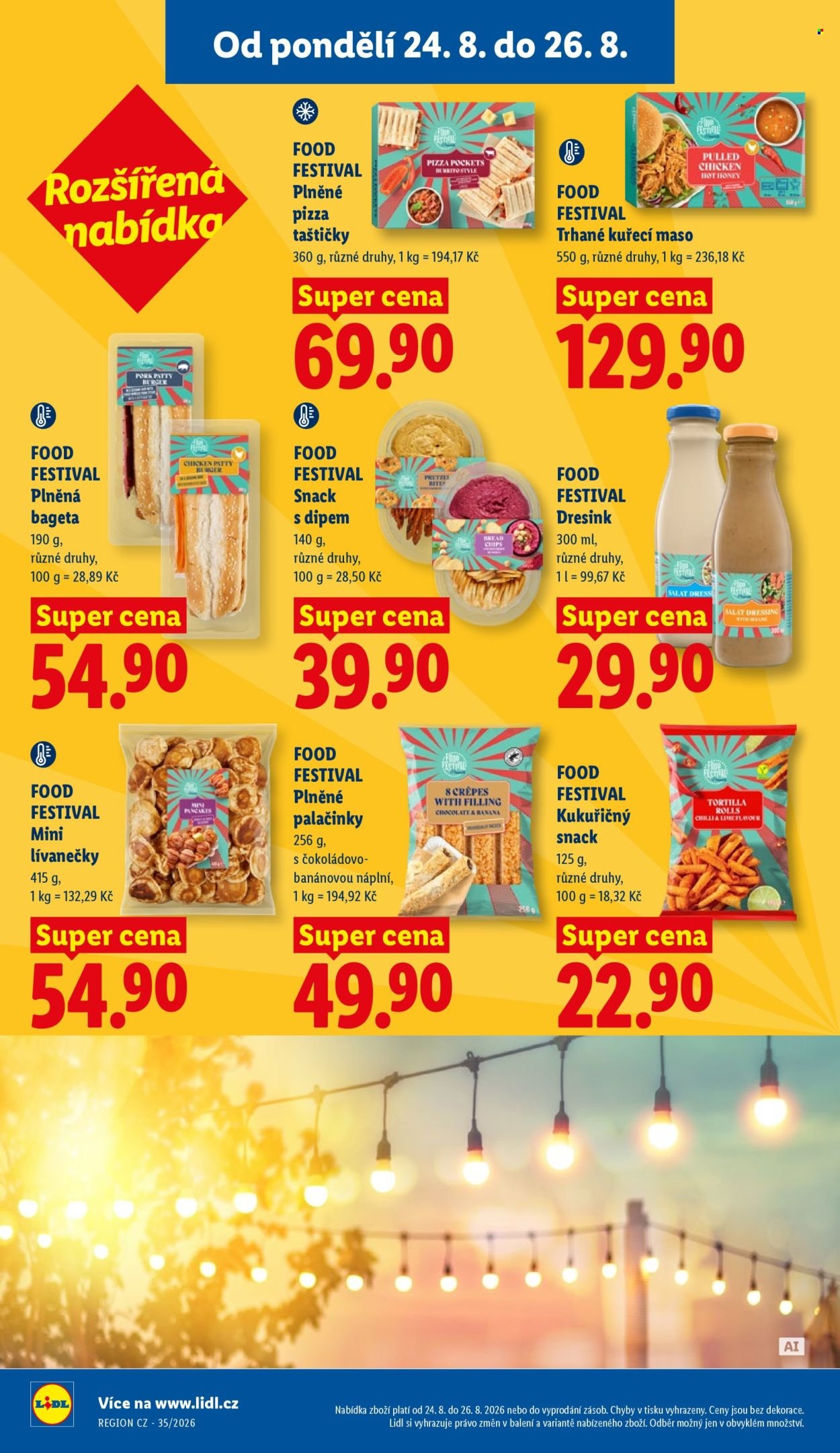 LIDL leták - Od pondělí 24.8.2026