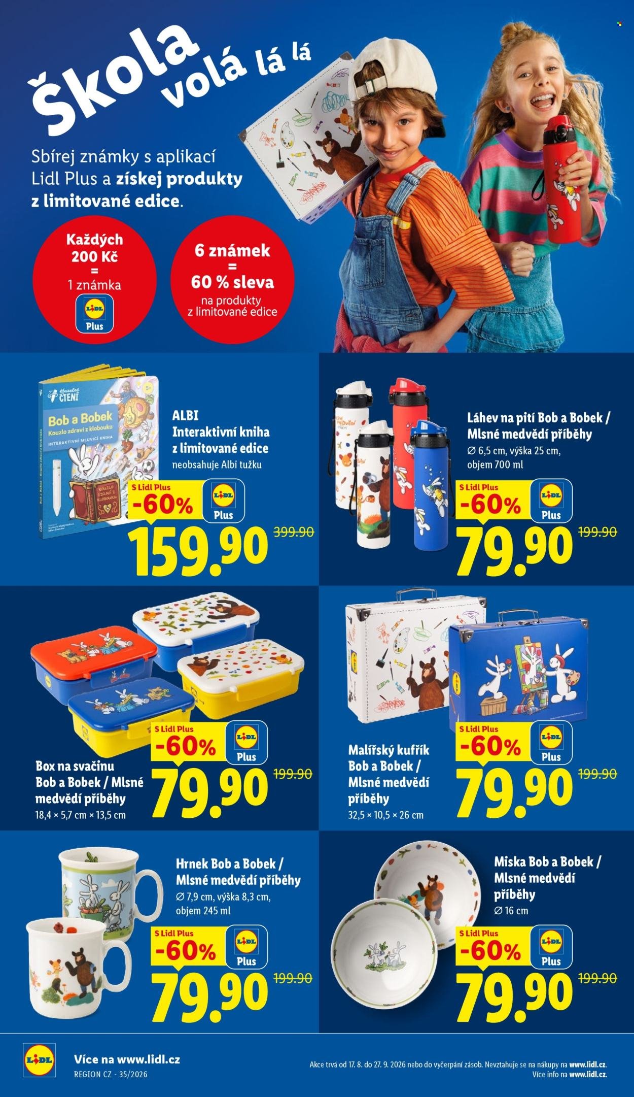 LIDL leták - Od pondělí 24.8.2026