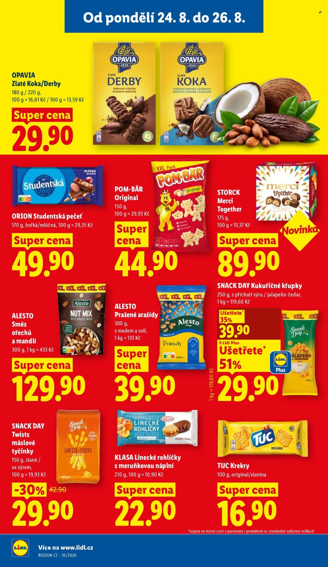 LIDL leták - Od pondělí 24.8.2026