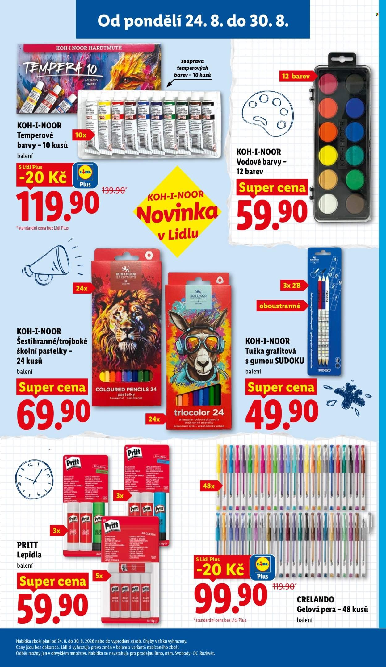 LIDL leták - Od pondělí 24.8.2026