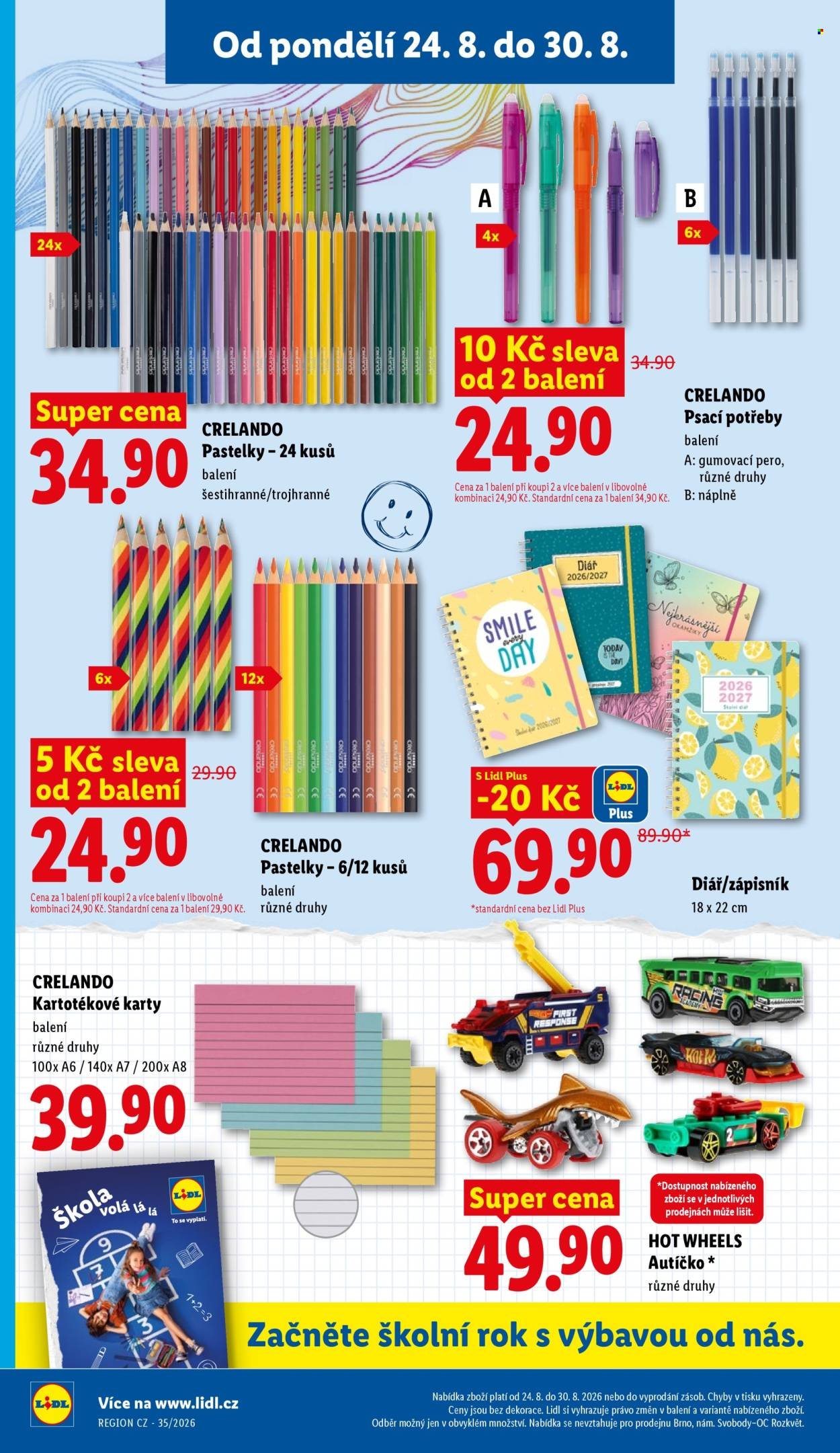 LIDL leták - Od pondělí 24.8.2026