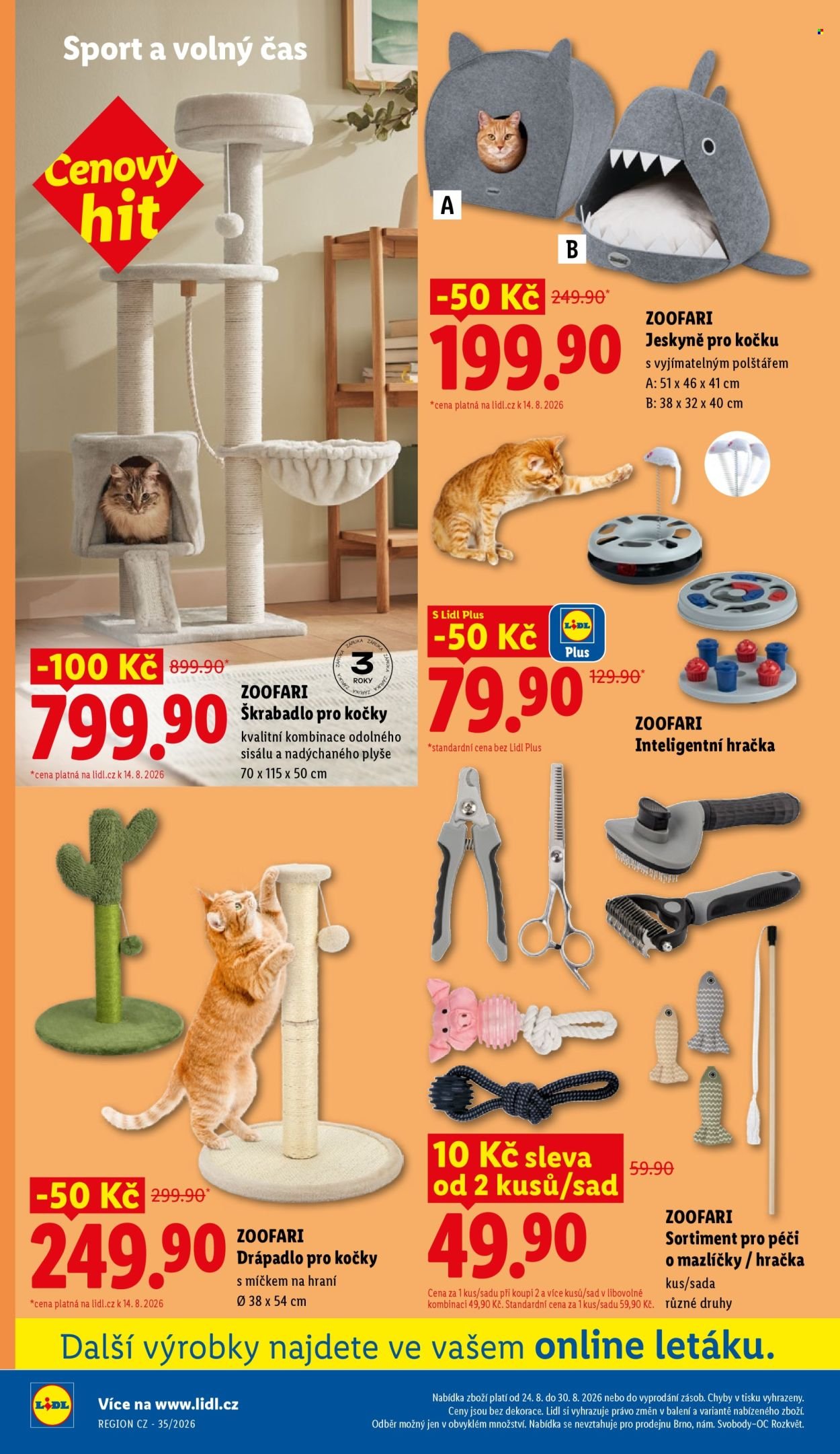 LIDL leták - Od pondělí 24.8.2026