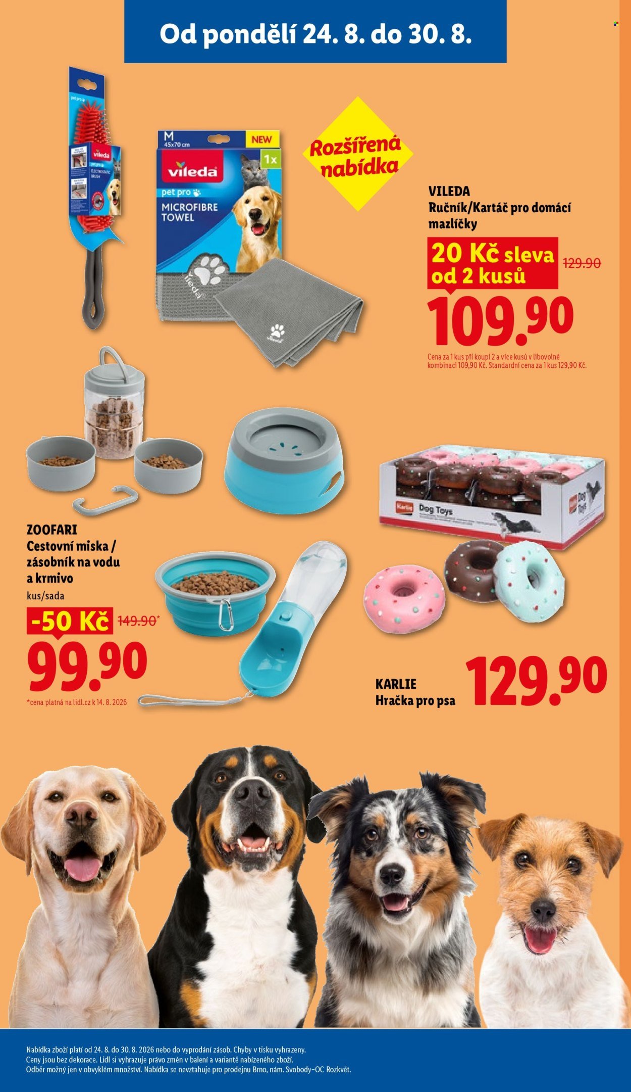 LIDL leták - Od pondělí 24.8.2026