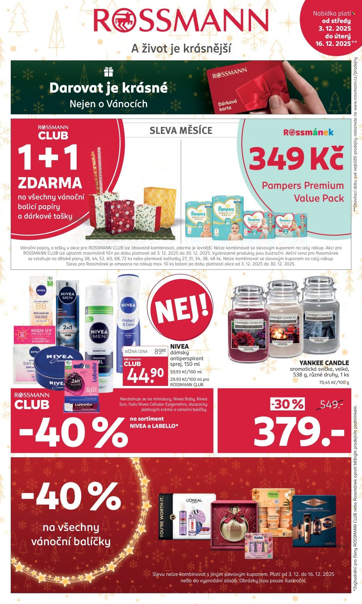ROSSMANN leták - Od středy 3.12.2025 (2025-12-03 - 2025-12-16)