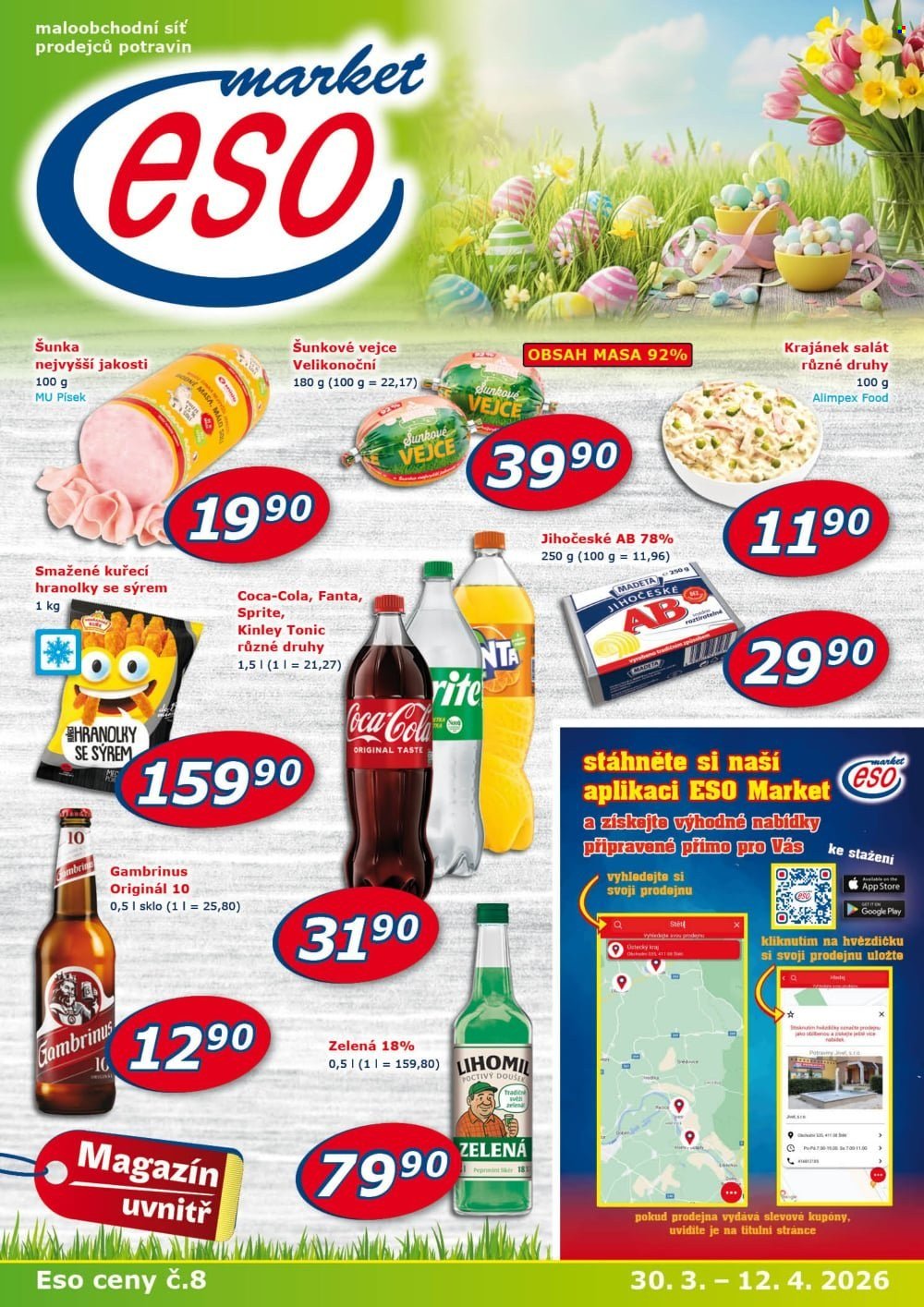 ESO MARKET leták - Od pondělí 30.3.2026 (2026-03-30 - 2026-04-12)