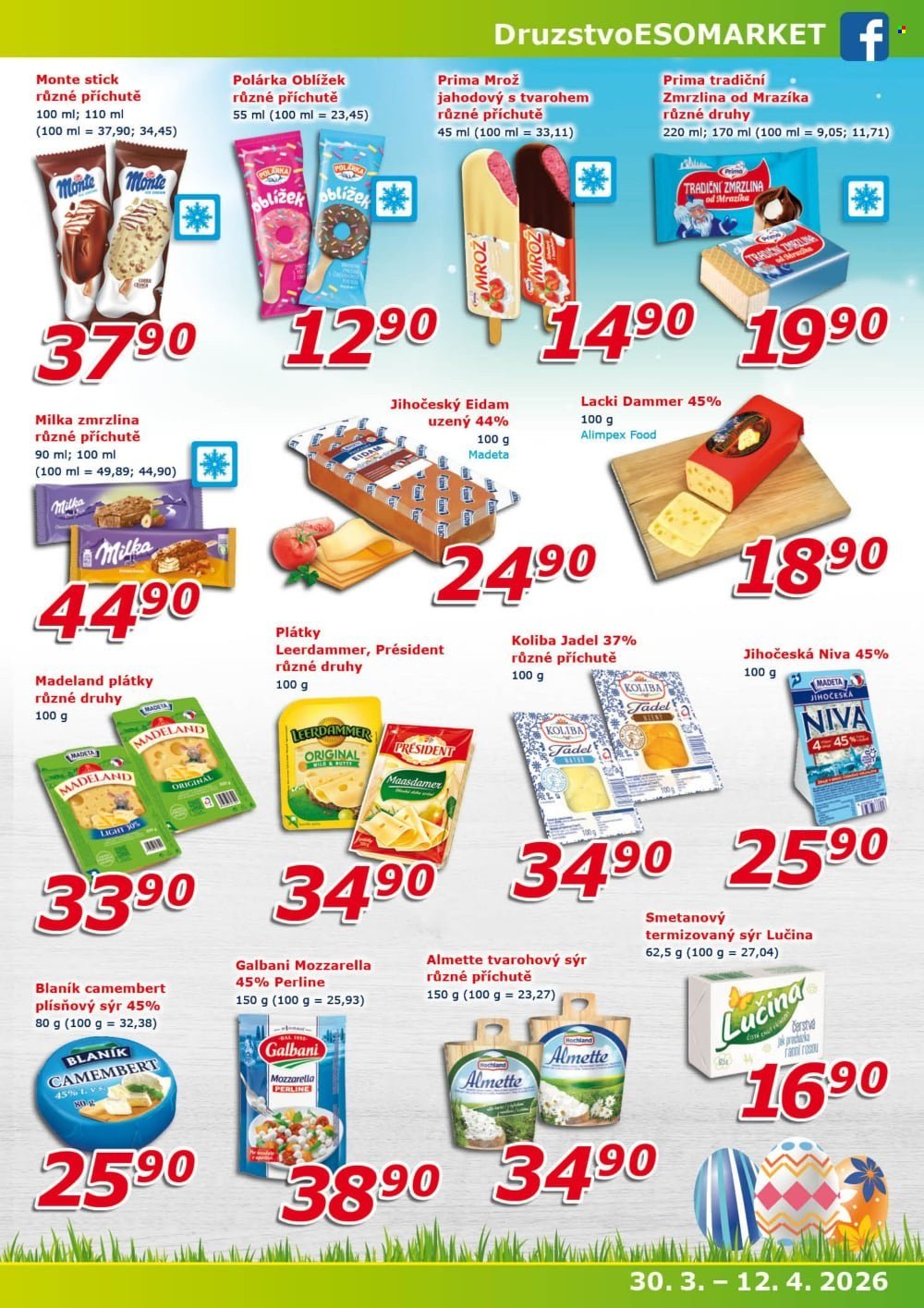 ESO MARKET leták - Od pondělí 30.3.2026 (2026-03-30 - 2026-04-12)