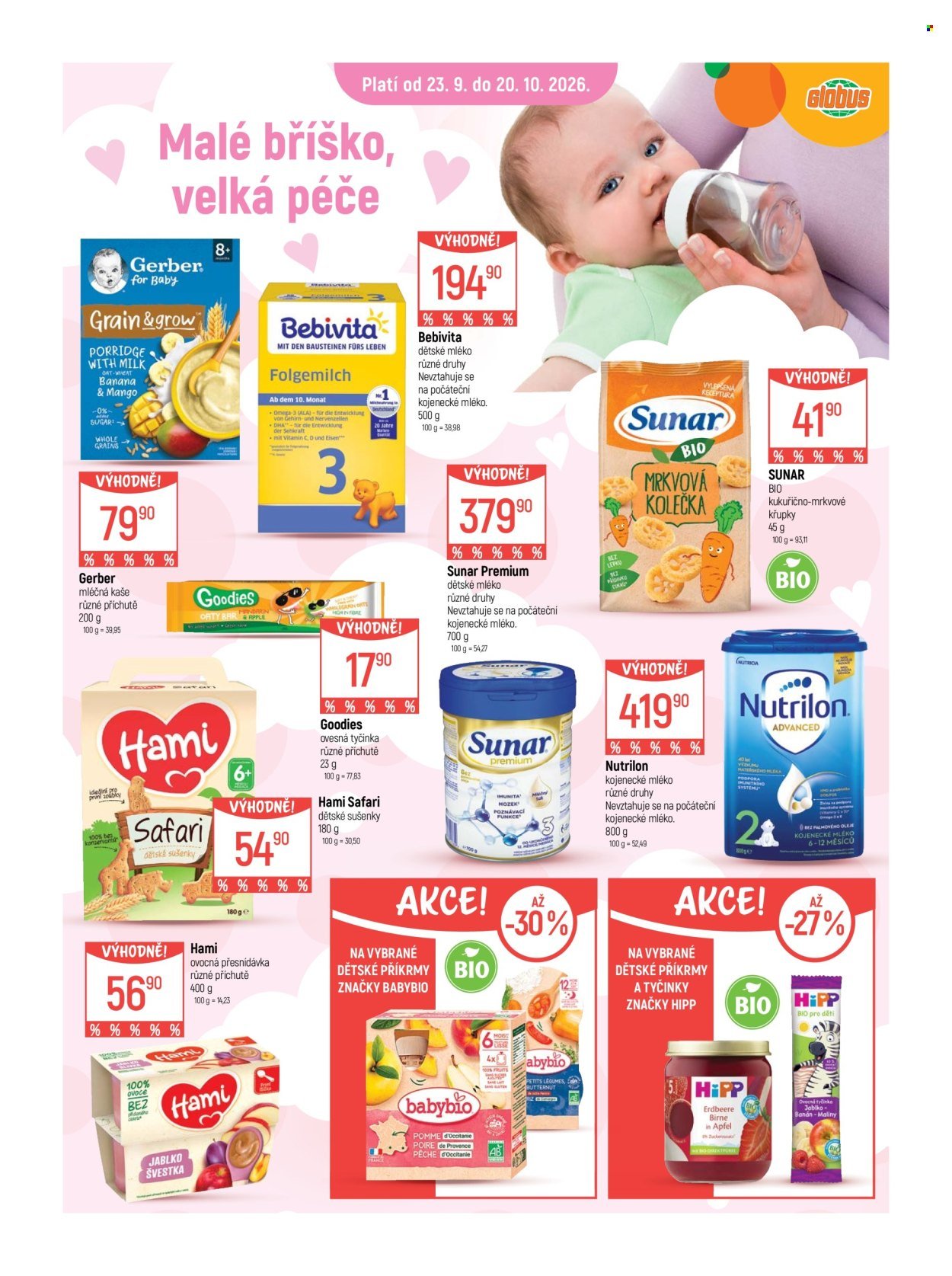 GLOBUS leták - Od středy 23.9.2026