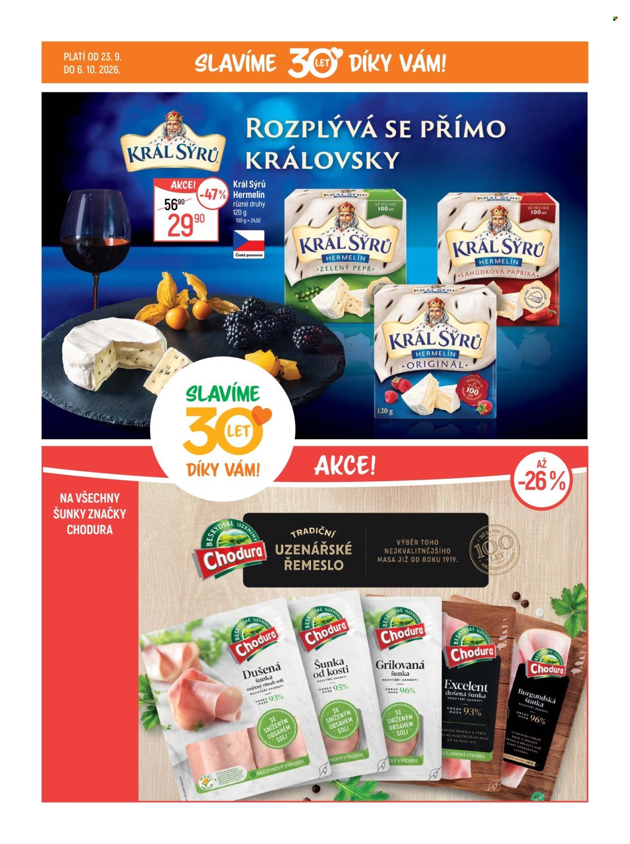 GLOBUS leták - Od středy 23.9.2026