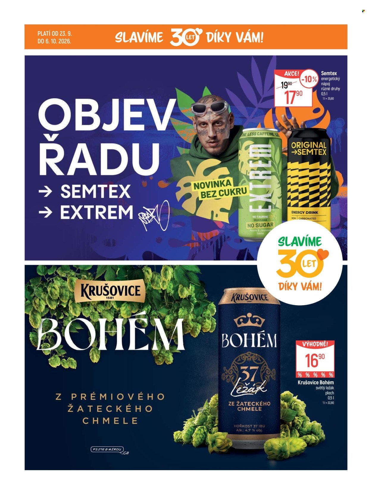 GLOBUS leták - Od středy 23.9.2026