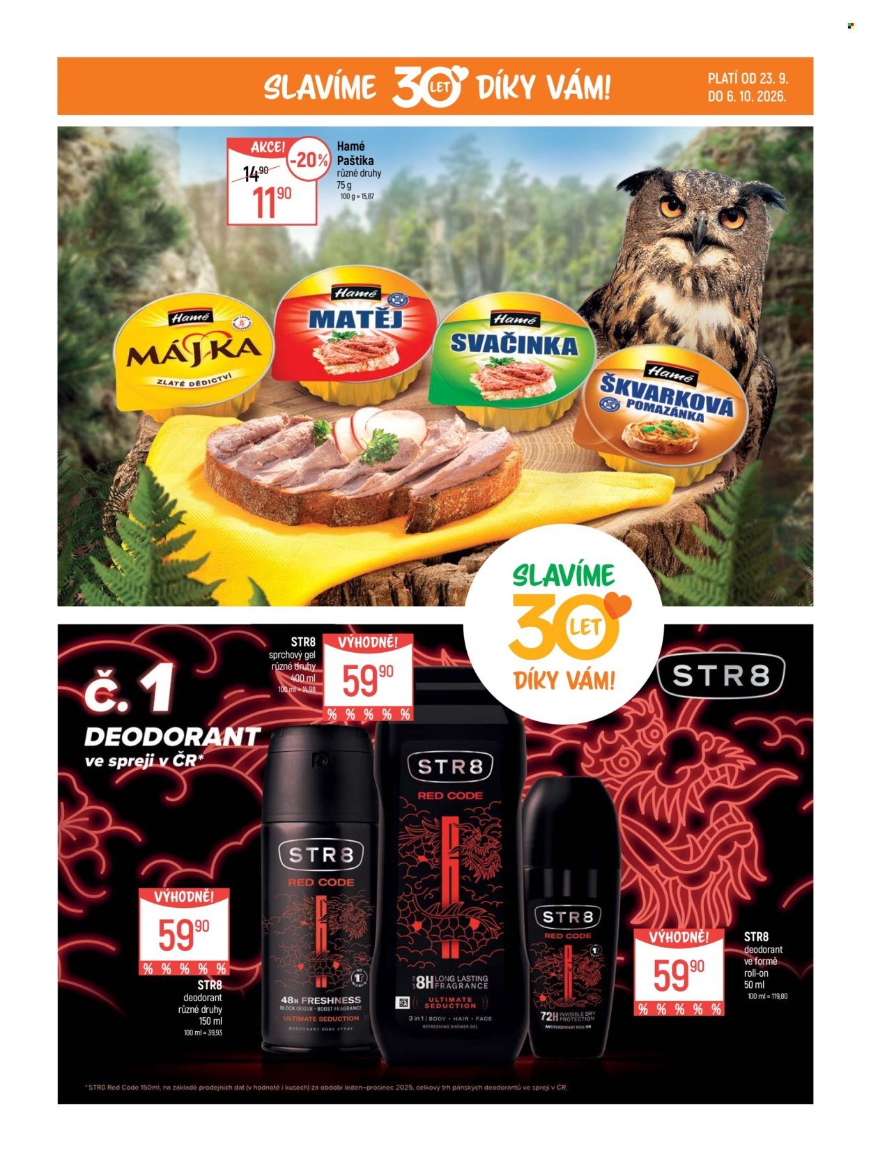 GLOBUS leták - Od středy 23.9.2026