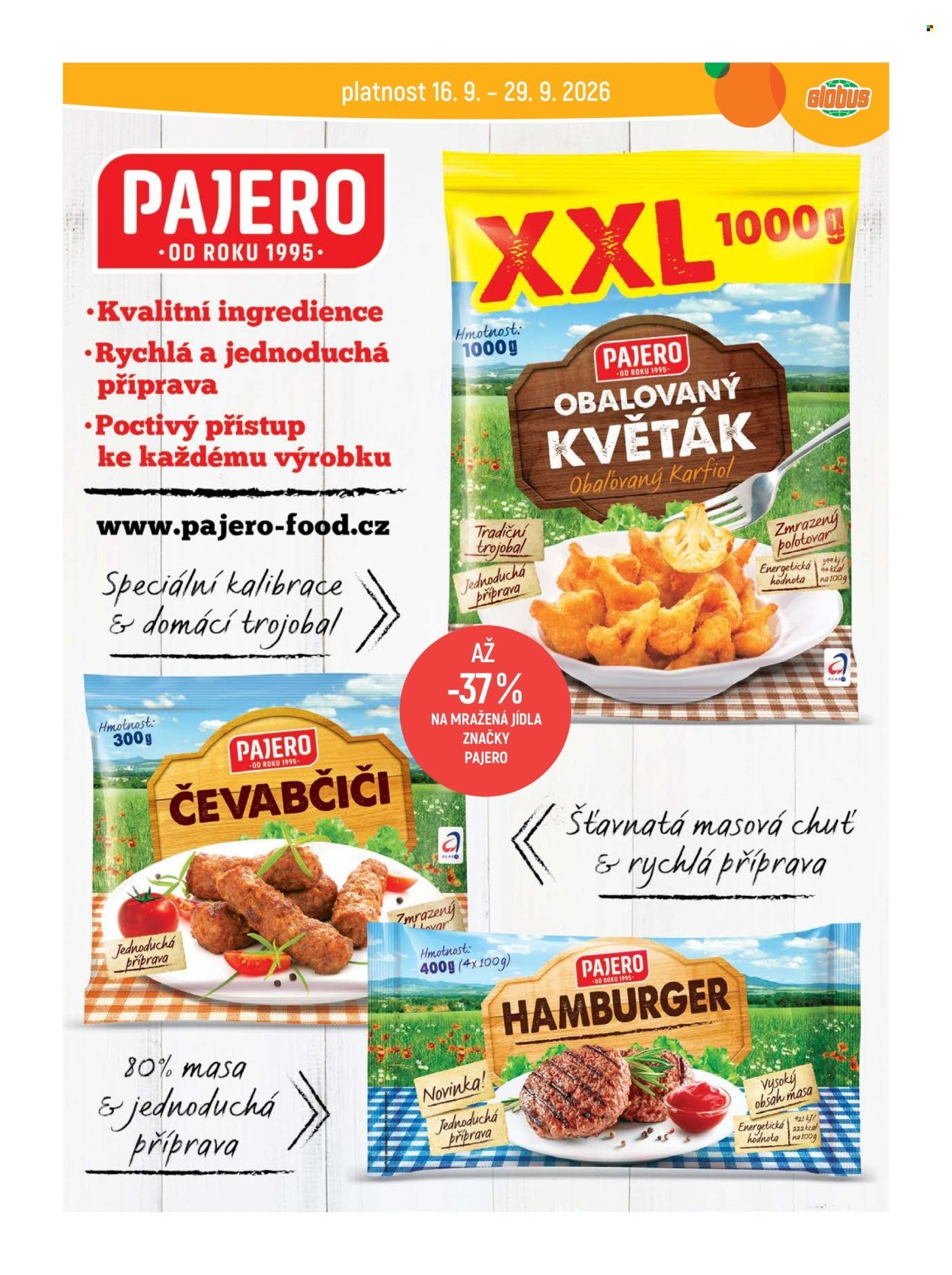 GLOBUS leták - Od středy 23.9.2026
