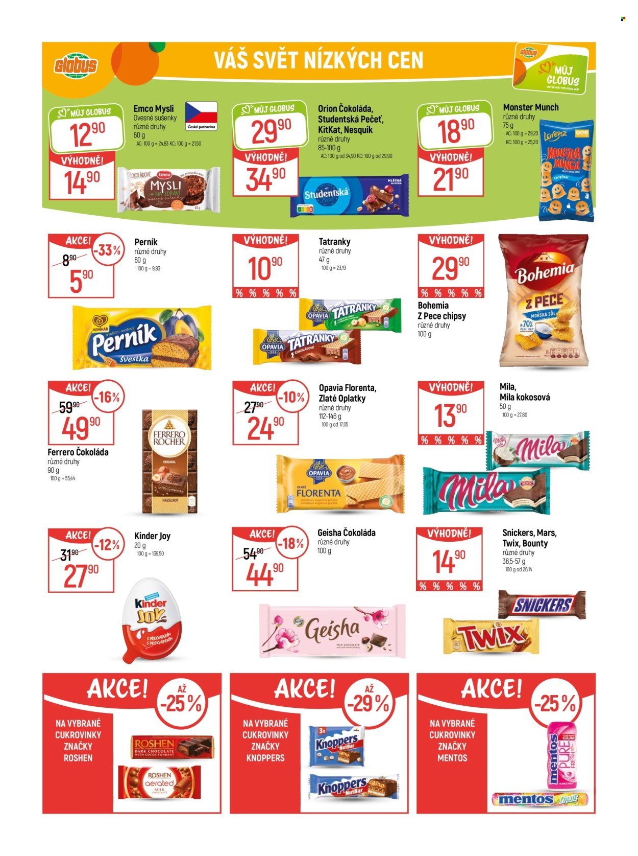 GLOBUS leták - Od středy 23.9.2026