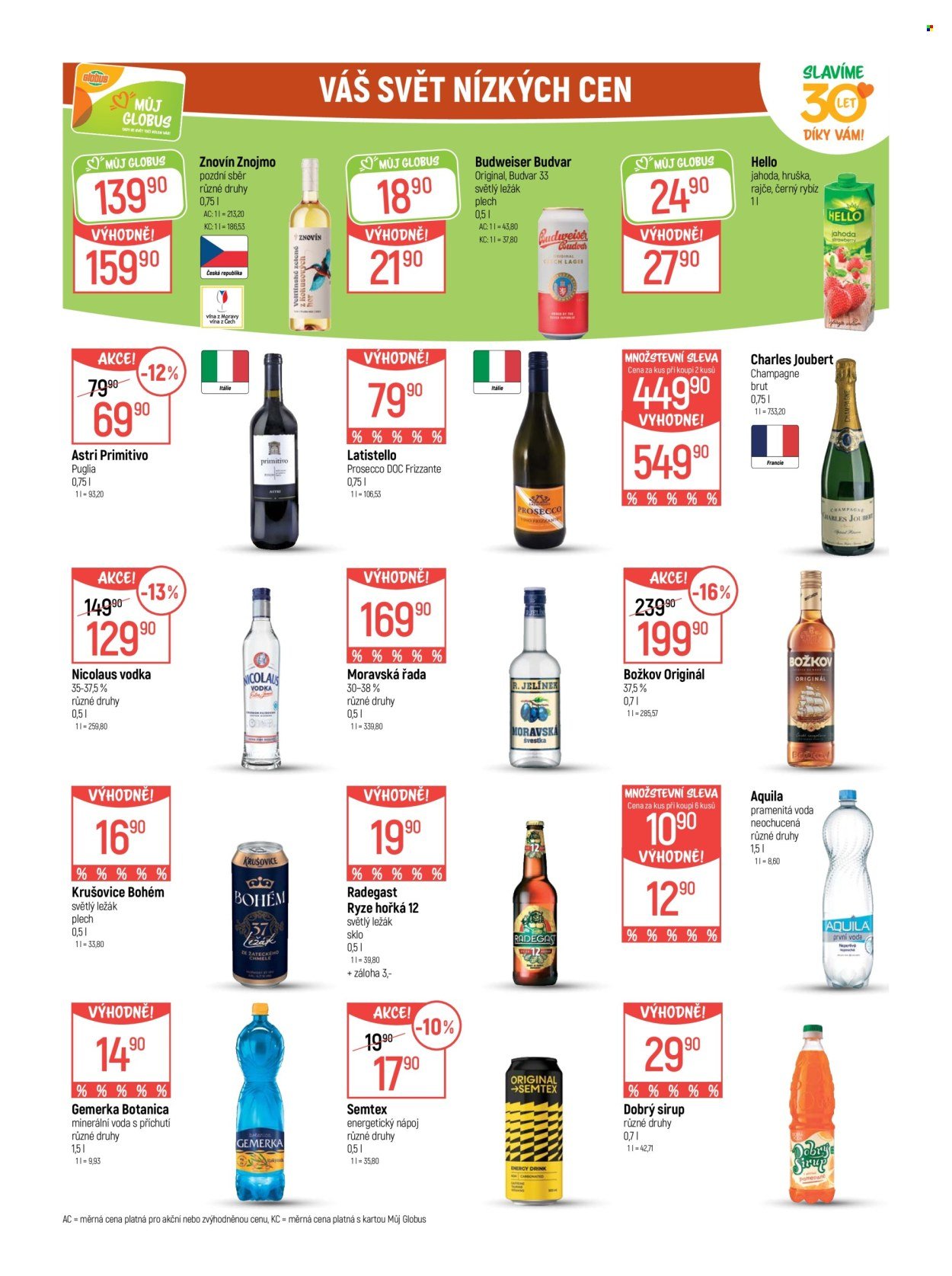 GLOBUS leták - Od středy 23.9.2026