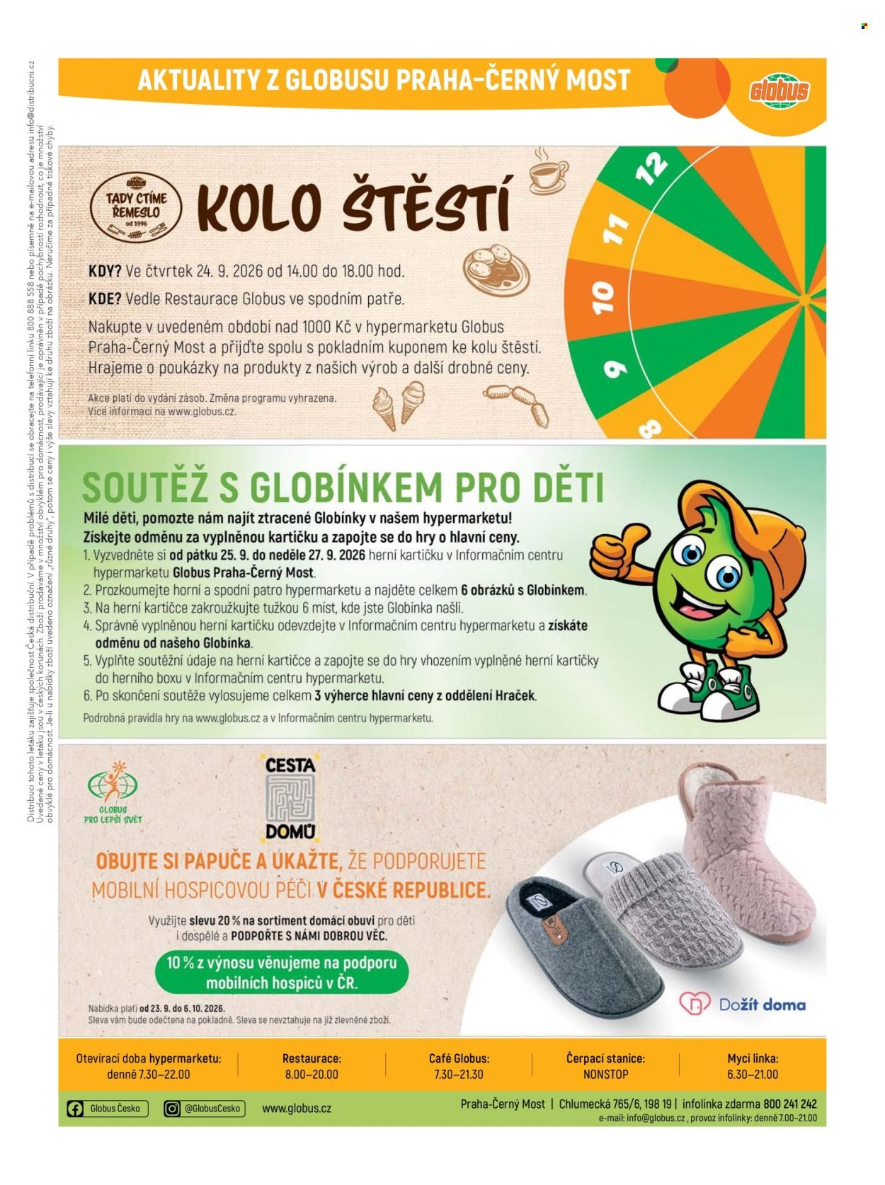 GLOBUS leták - Od středy 23.9.2026