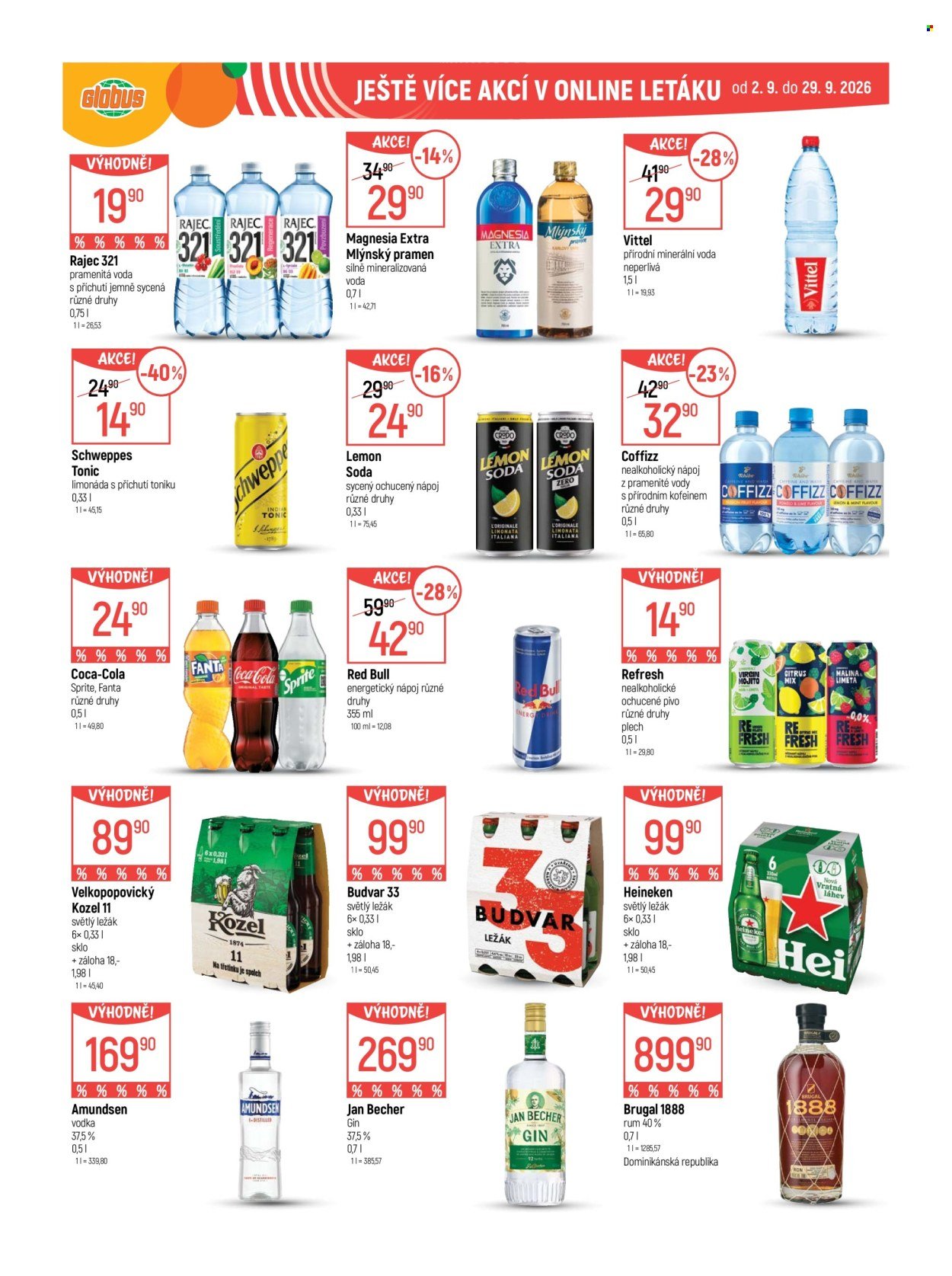 GLOBUS leták - Od středy 23.9.2026