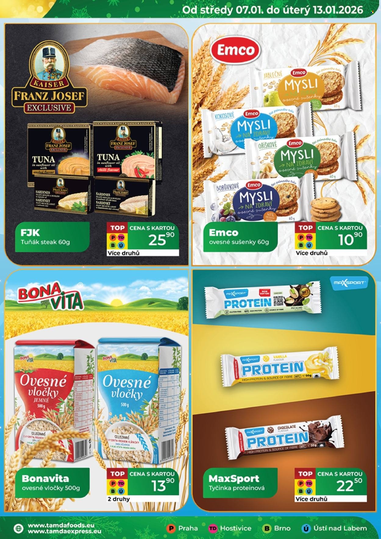 TAMDA FOODS leták - Od středy 7.1.2026 (2026-01-07 - 2026-01-13)